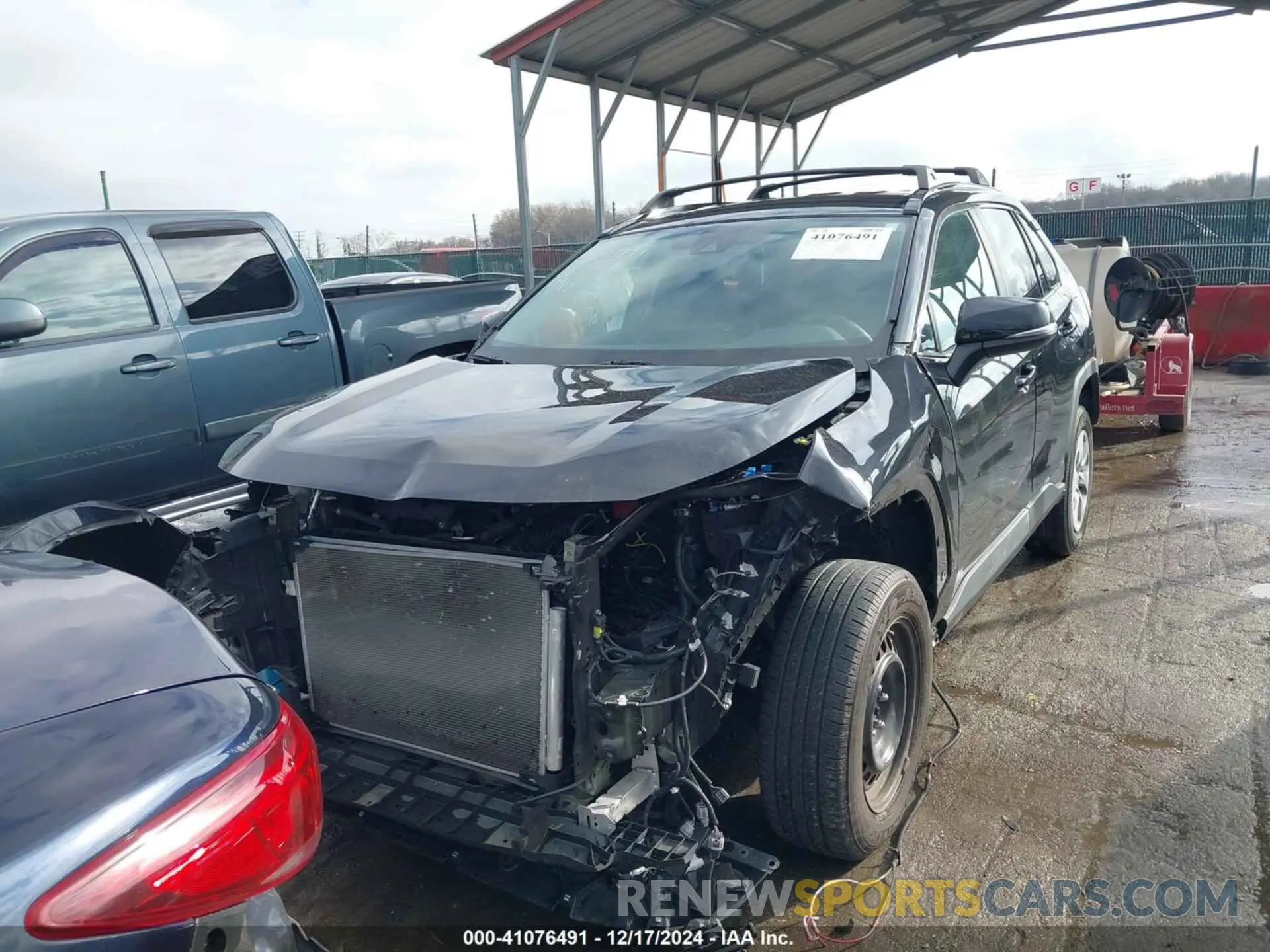 13 Photograph of a damaged car 2T3G1RFV5MC228663 TOYOTA RAV4 2021
