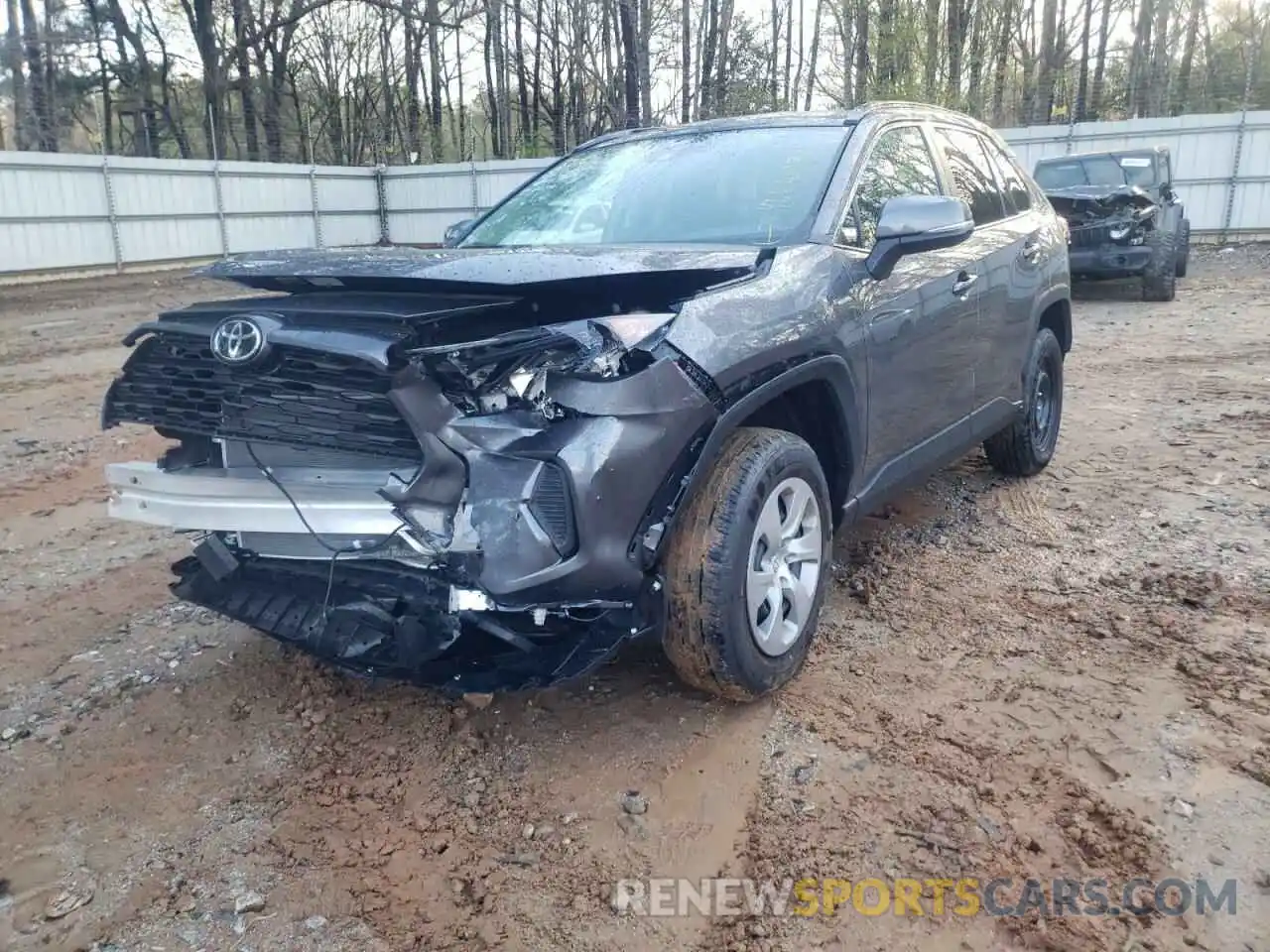 2 Photograph of a damaged car 2T3G1RFV5MC248038 TOYOTA RAV4 2021