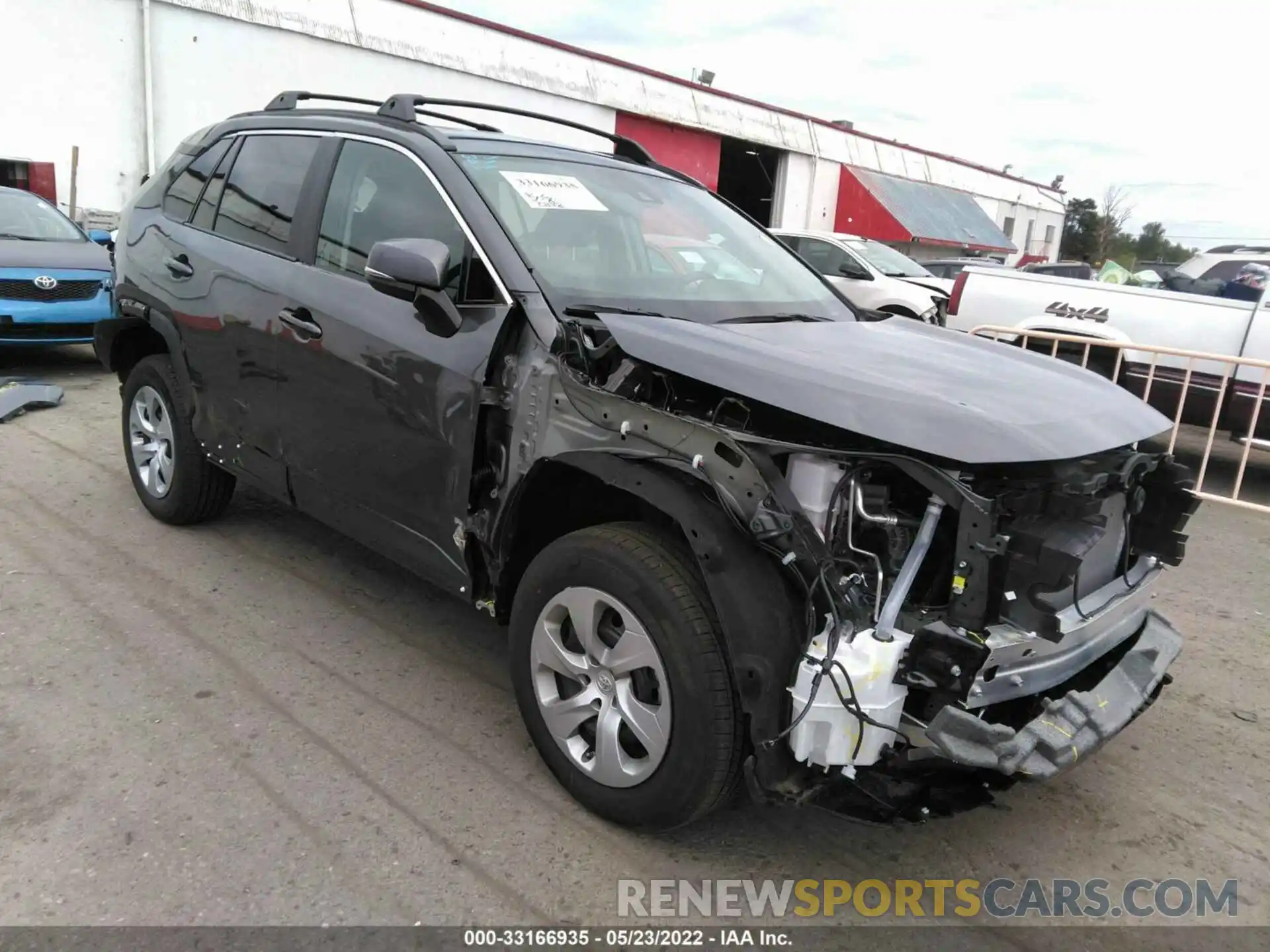 1 Photograph of a damaged car 2T3G1RFV5MC256267 TOYOTA RAV4 2021