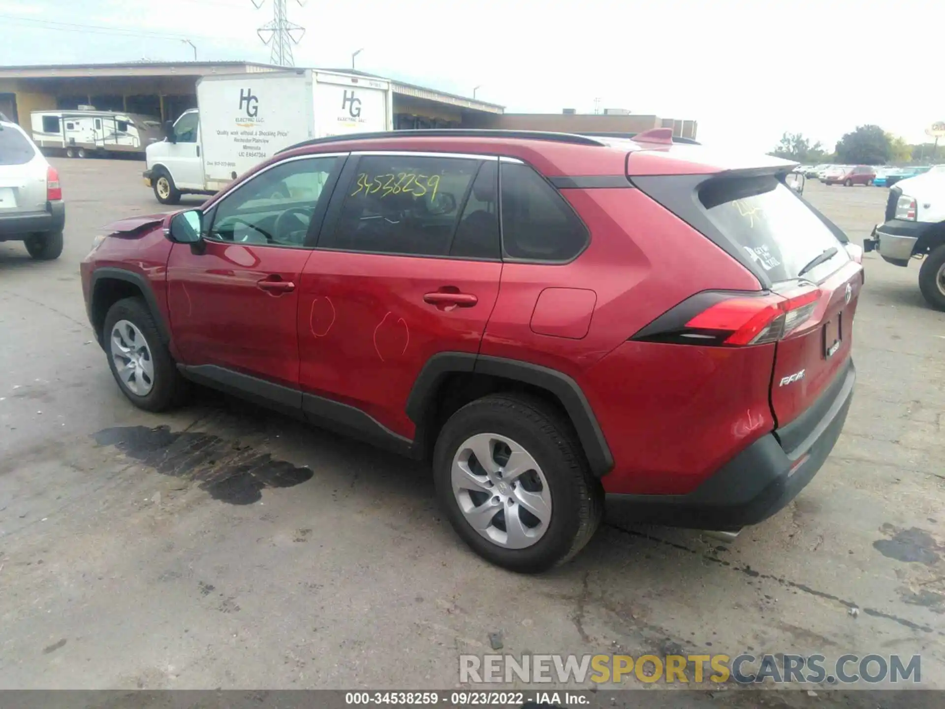 3 Photograph of a damaged car 2T3G1RFV5MW165367 TOYOTA RAV4 2021