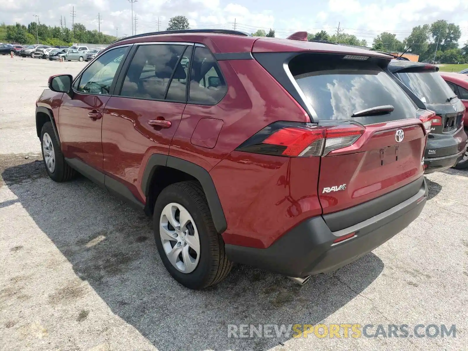 3 Photograph of a damaged car 2T3G1RFV6MC142214 TOYOTA RAV4 2021