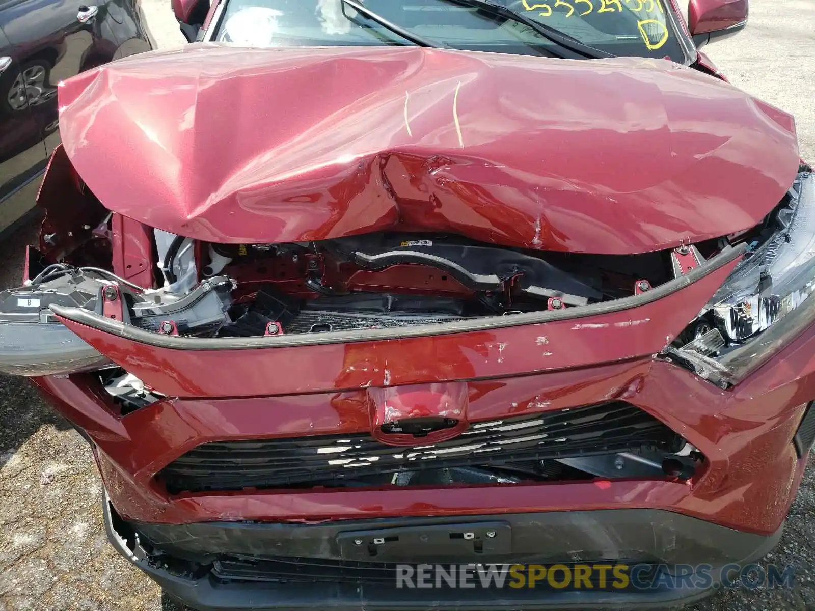 7 Photograph of a damaged car 2T3G1RFV6MC142214 TOYOTA RAV4 2021