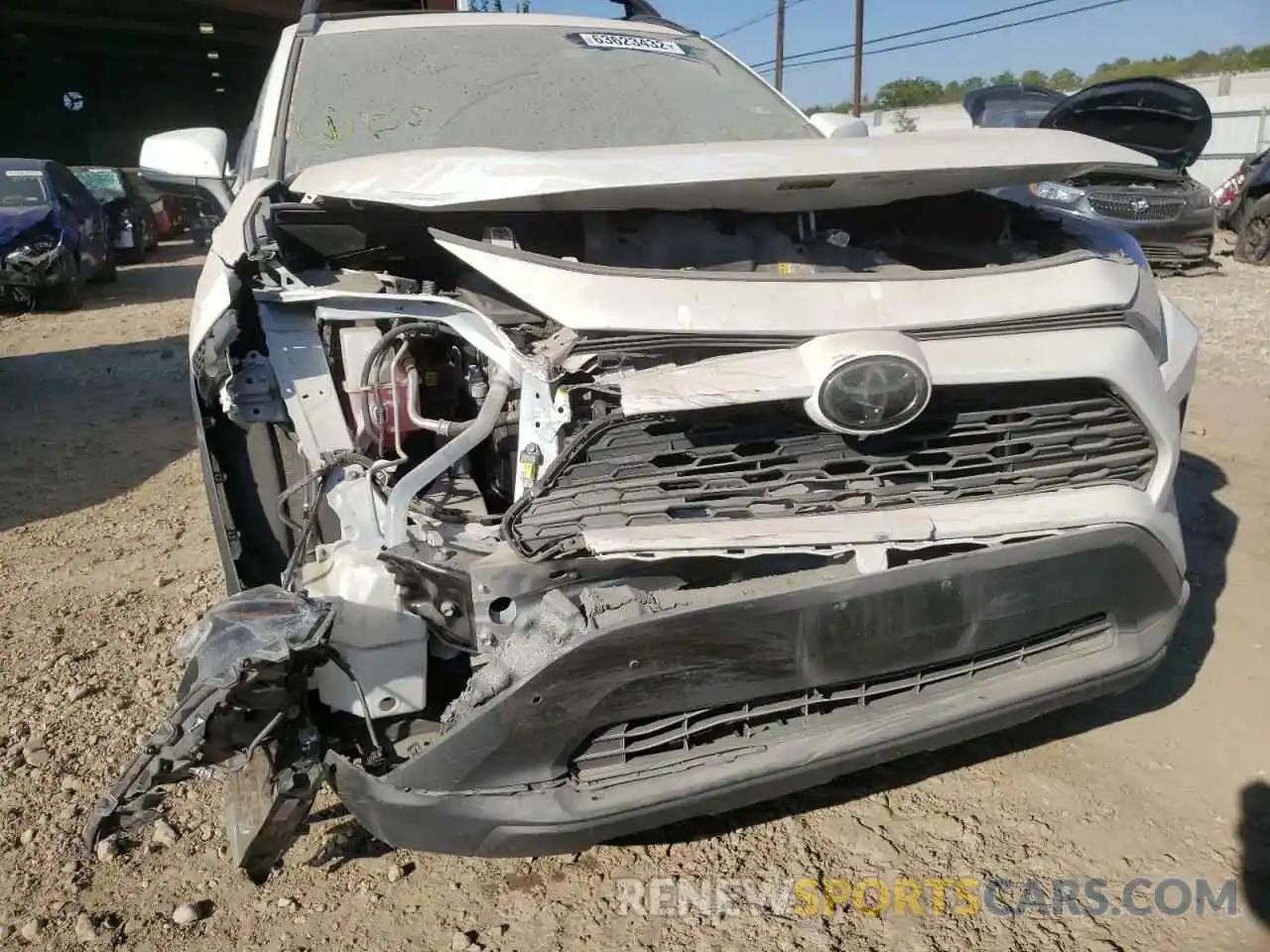 9 Photograph of a damaged car 2T3G1RFV6MC163919 TOYOTA RAV4 2021