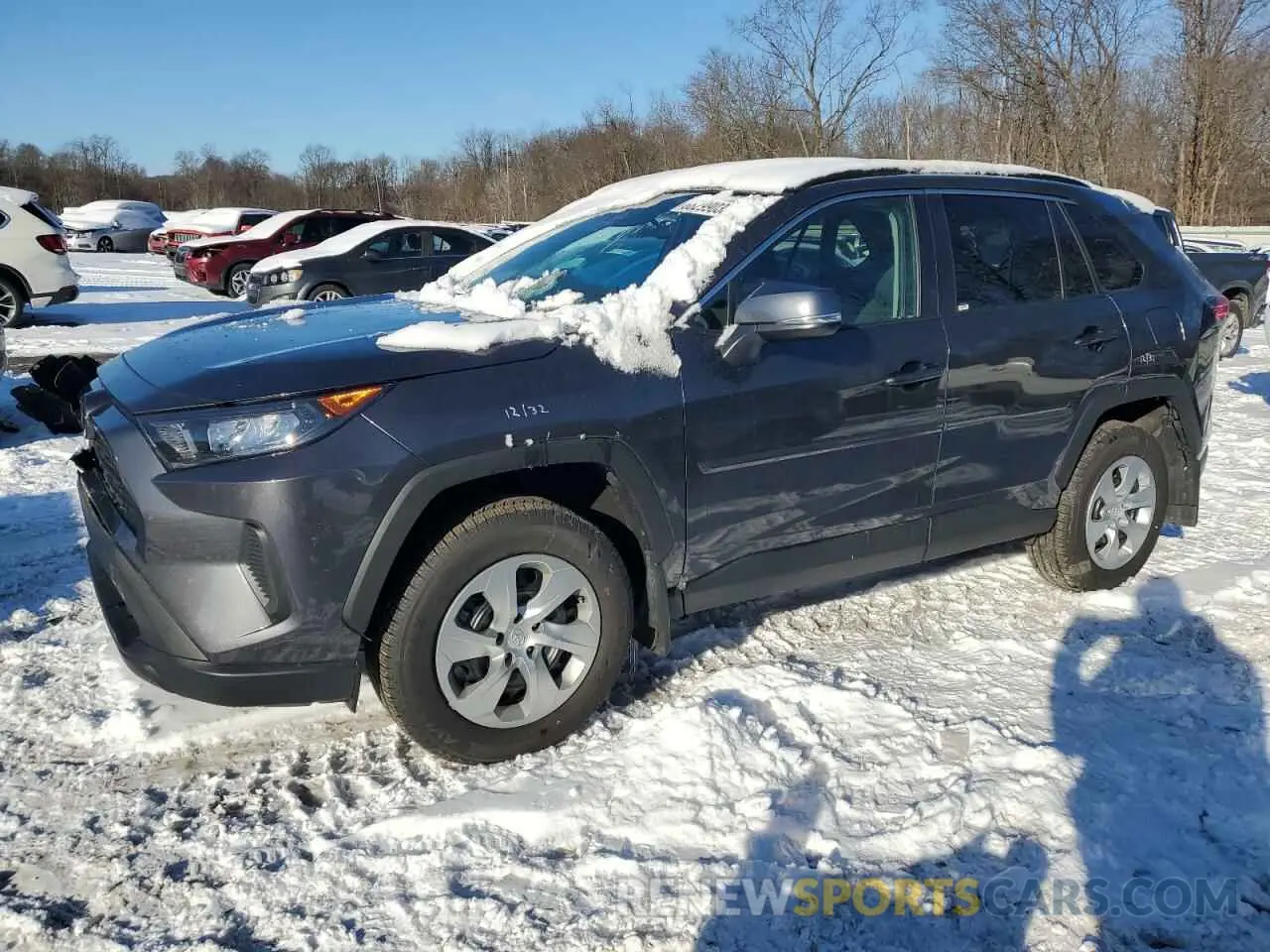 1 Photograph of a damaged car 2T3G1RFV6MC242958 TOYOTA RAV4 2021