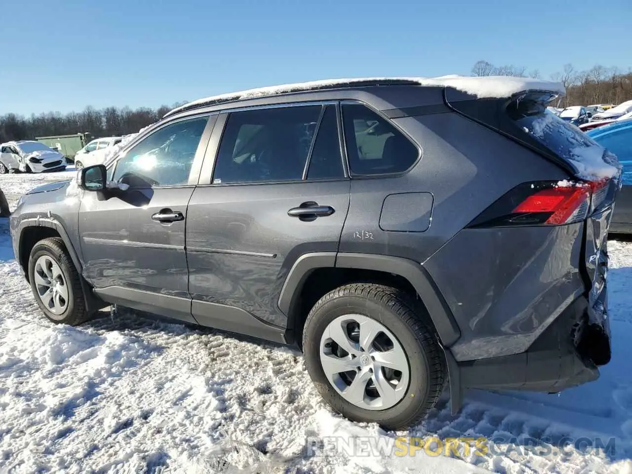 2 Photograph of a damaged car 2T3G1RFV6MC242958 TOYOTA RAV4 2021