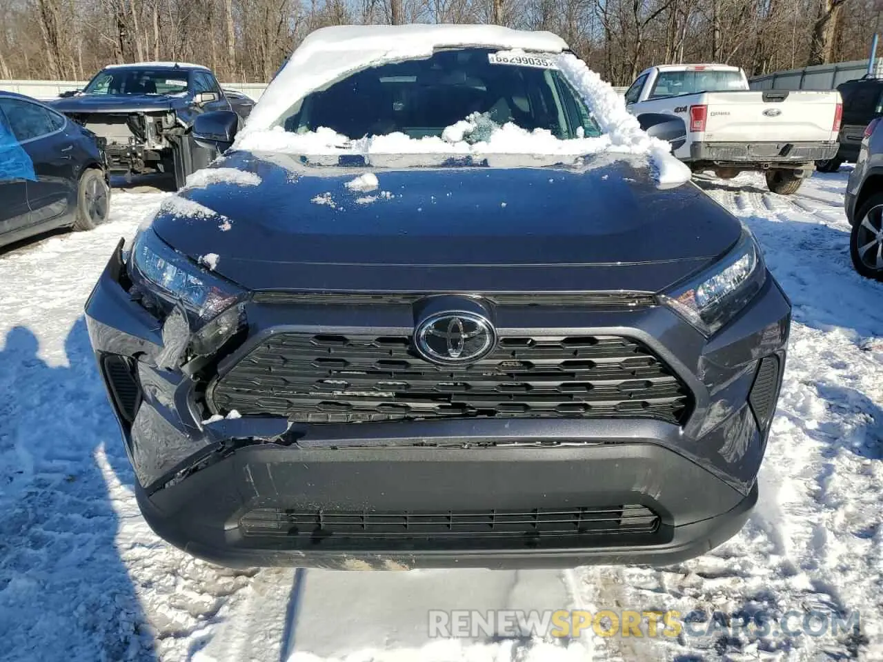 5 Photograph of a damaged car 2T3G1RFV6MC242958 TOYOTA RAV4 2021