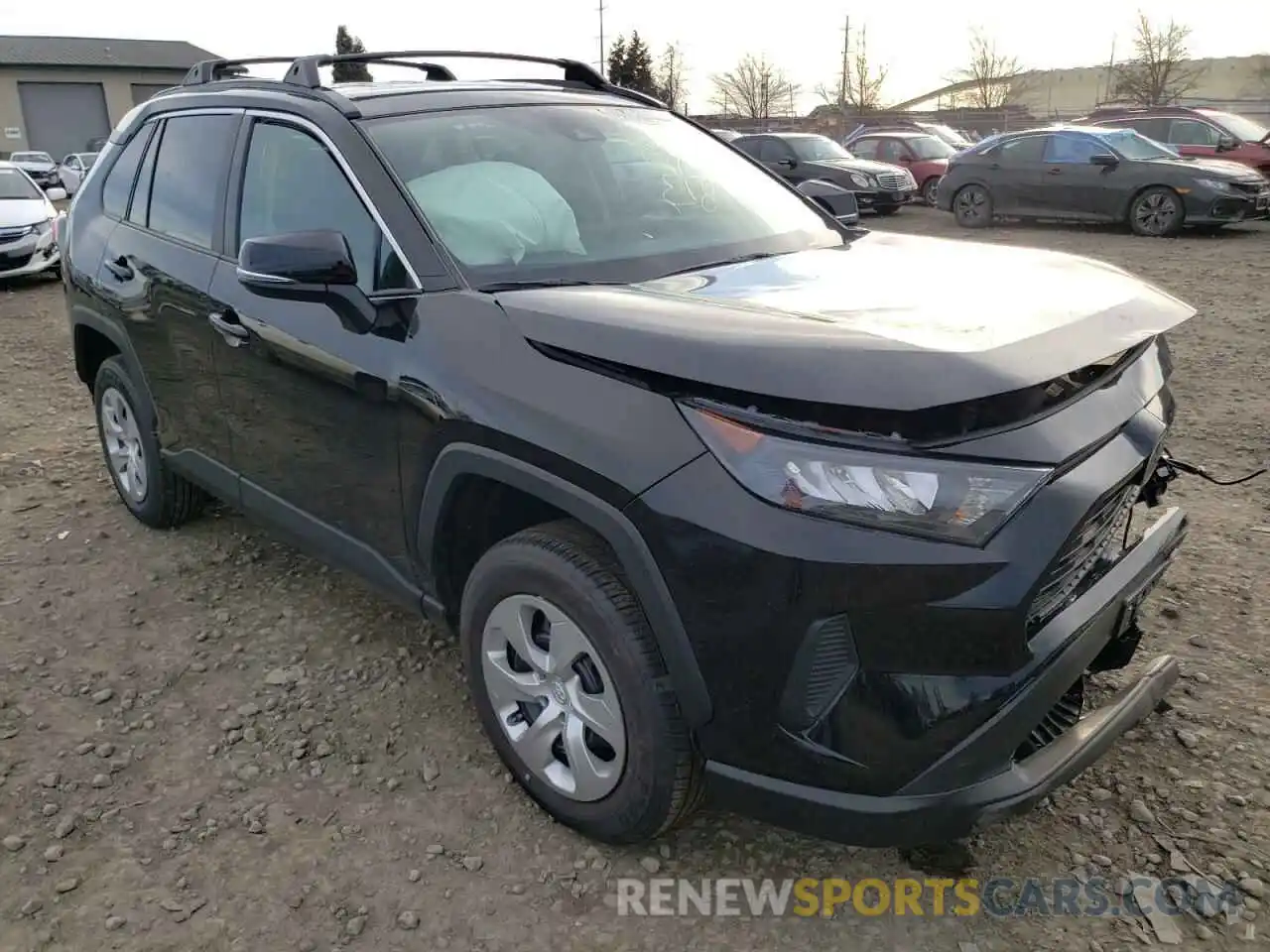 1 Photograph of a damaged car 2T3G1RFV6MC244452 TOYOTA RAV4 2021