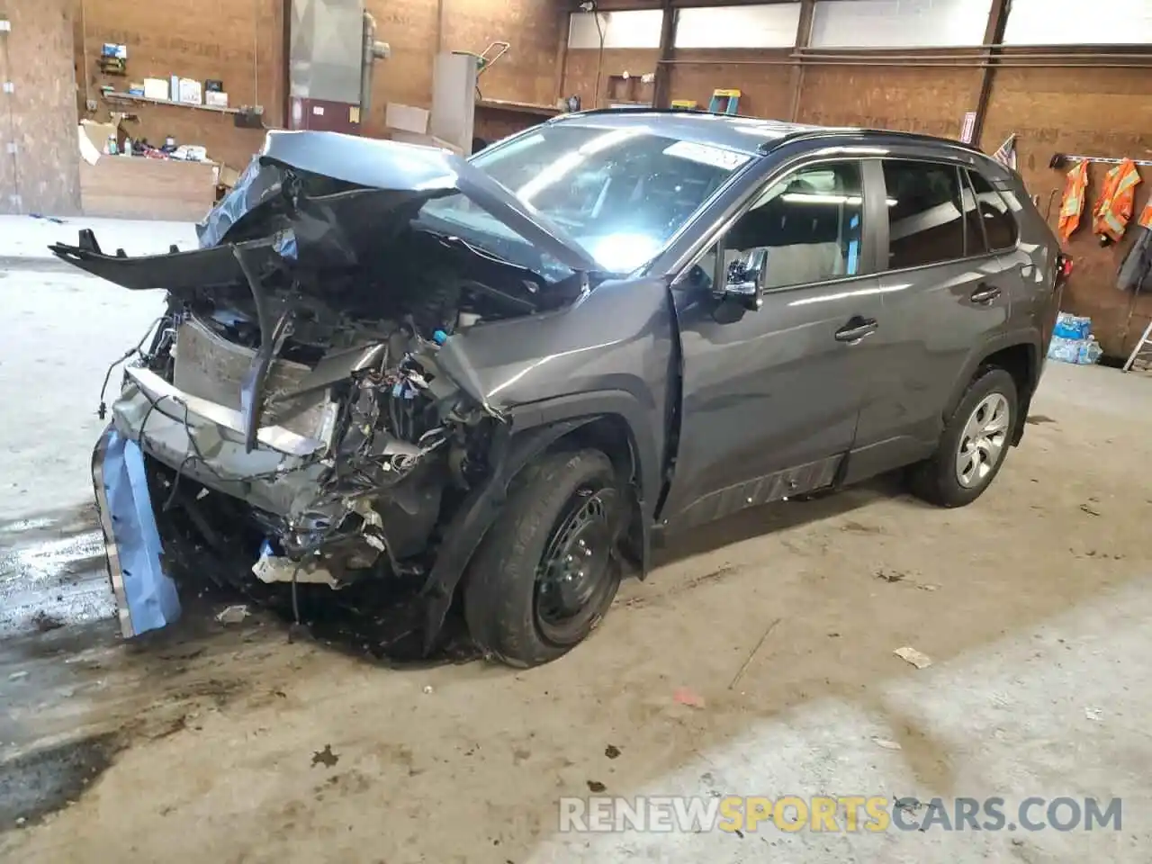 1 Photograph of a damaged car 2T3G1RFV6MW148741 TOYOTA RAV4 2021