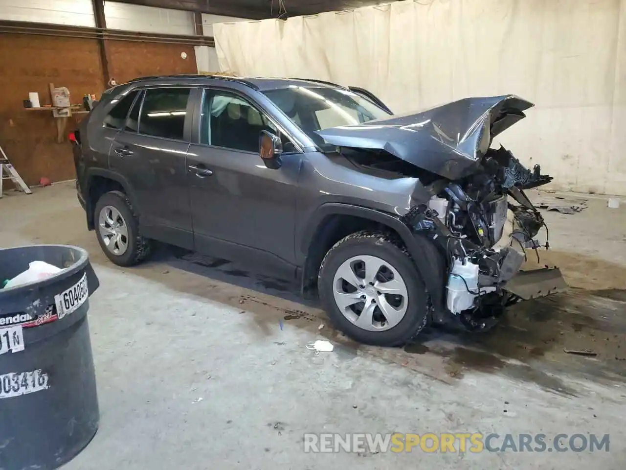 4 Photograph of a damaged car 2T3G1RFV6MW148741 TOYOTA RAV4 2021