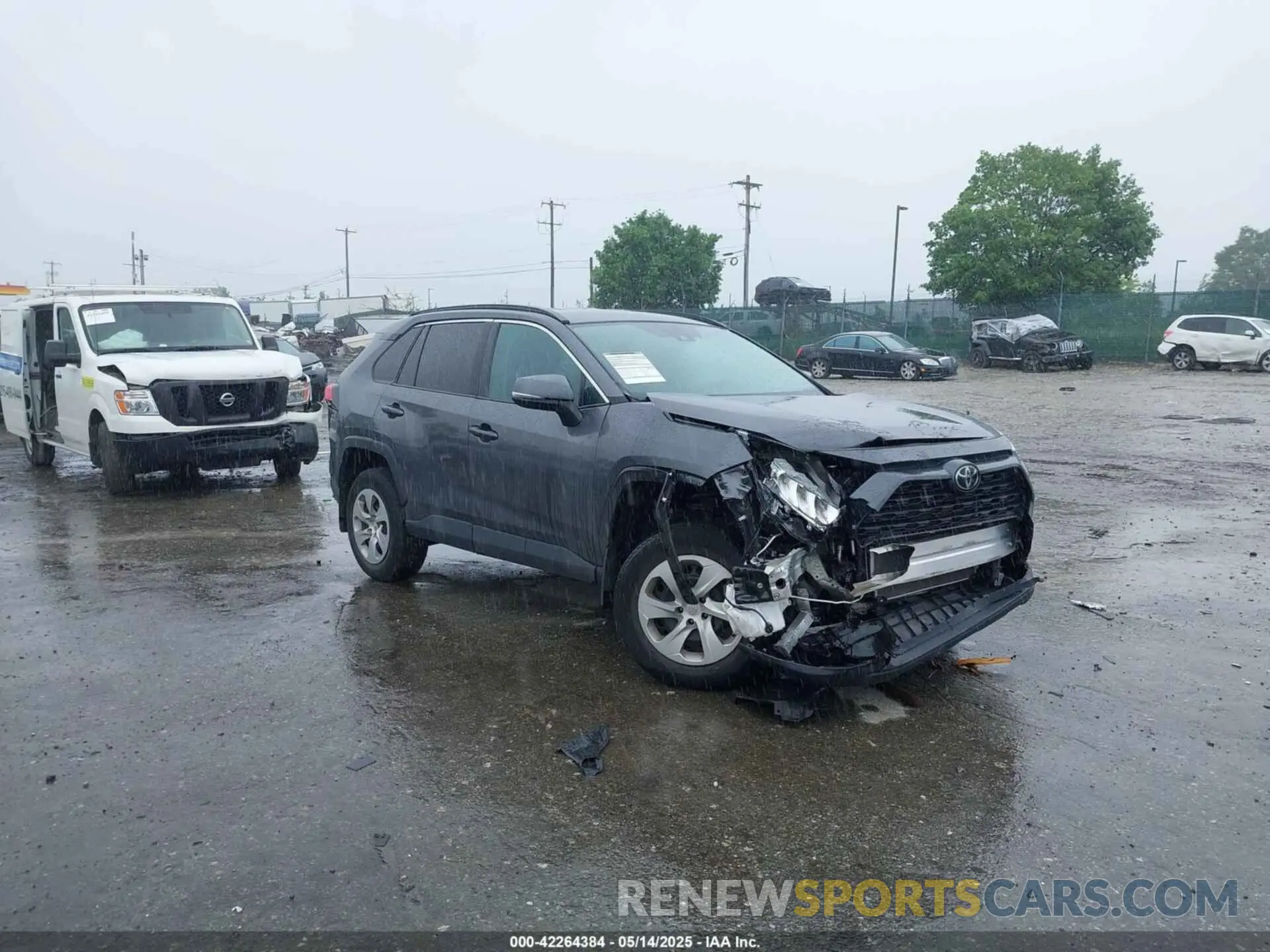 1 Photograph of a damaged car 2T3G1RFV7MC184178 TOYOTA RAV4 2021