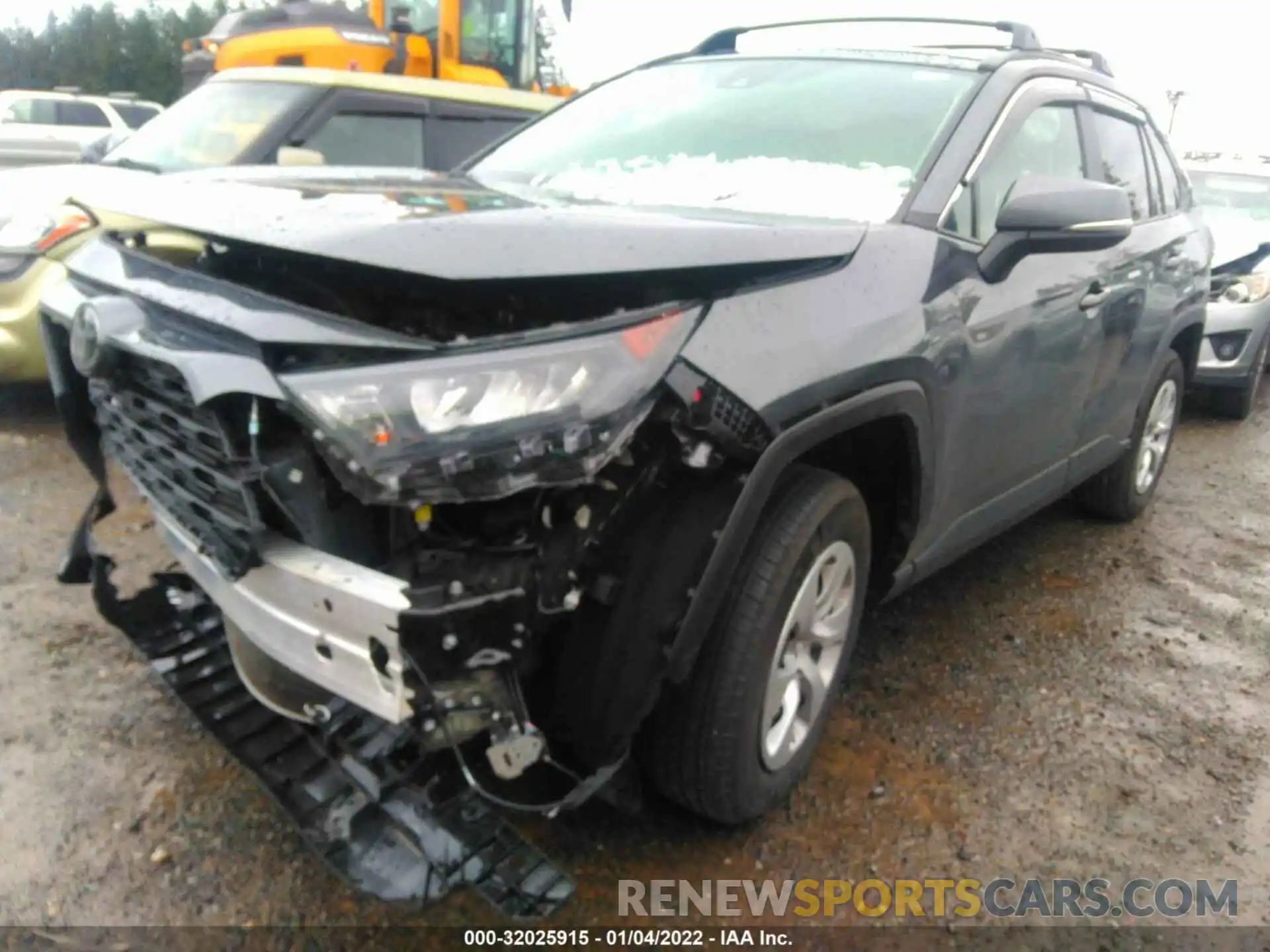 2 Photograph of a damaged car 2T3G1RFV7MC190725 TOYOTA RAV4 2021