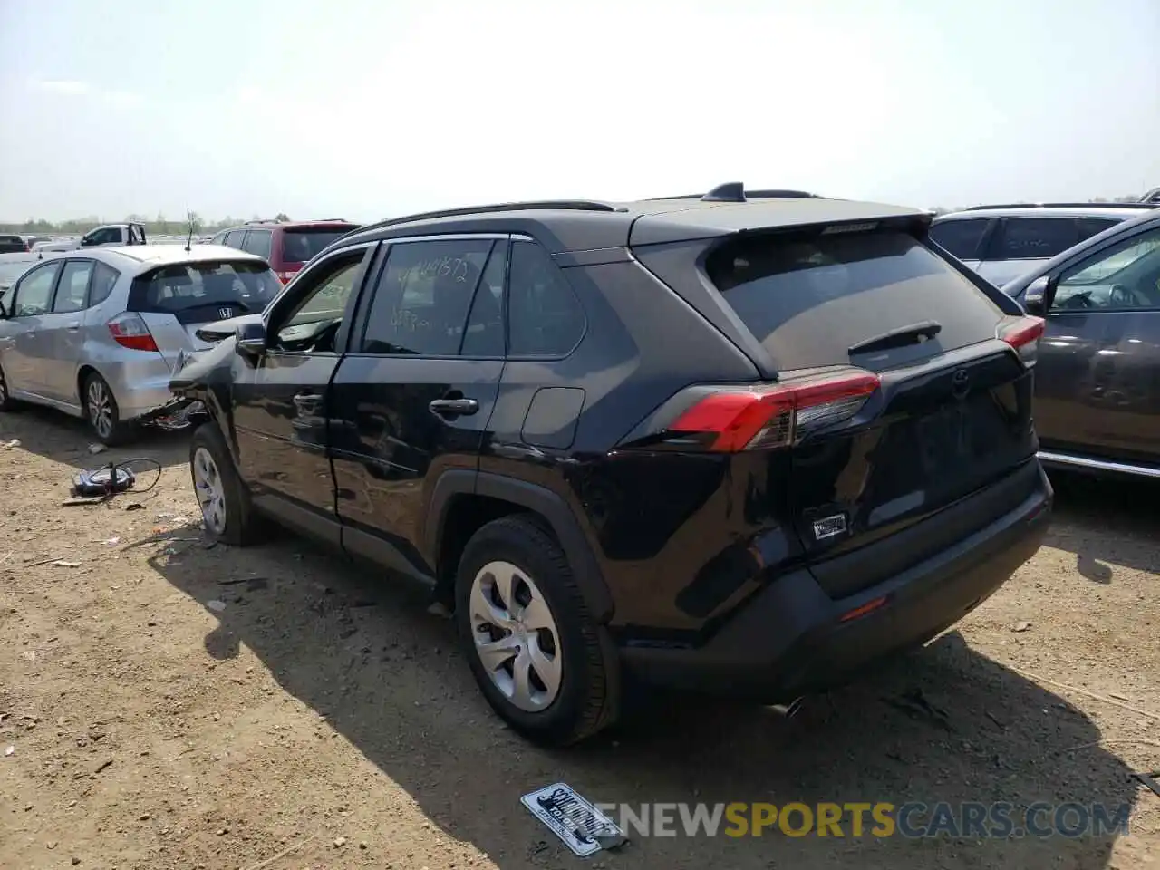 3 Photograph of a damaged car 2T3G1RFV7MC218653 TOYOTA RAV4 2021