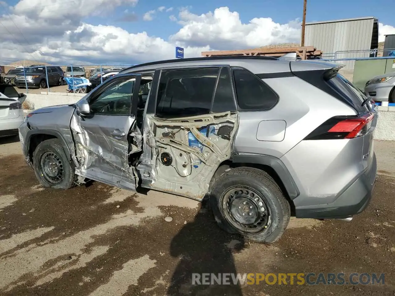 2 Photograph of a damaged car 2T3G1RFV7MC233203 TOYOTA RAV4 2021