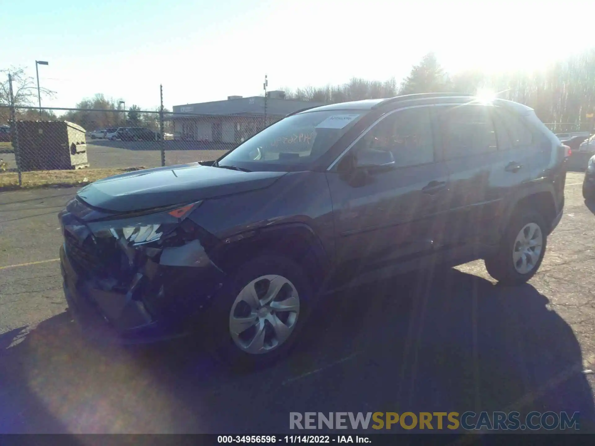 2 Photograph of a damaged car 2T3G1RFV7MC249692 TOYOTA RAV4 2021