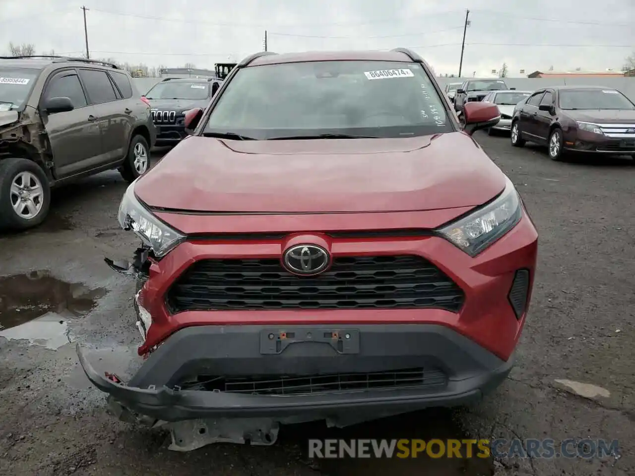 5 Photograph of a damaged car 2T3G1RFV7MW154774 TOYOTA RAV4 2021