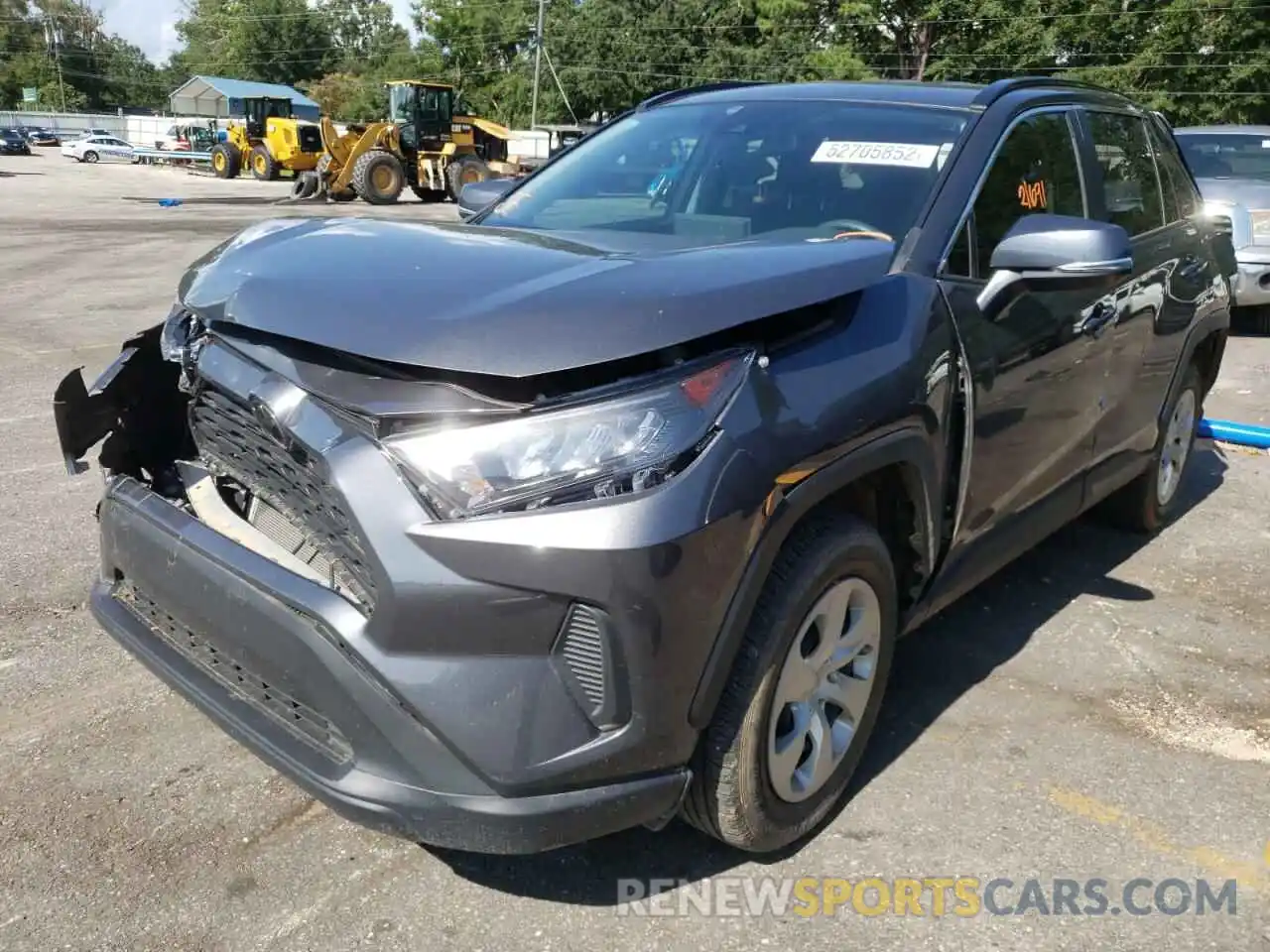 2 Photograph of a damaged car 2T3G1RFV7MW159876 TOYOTA RAV4 2021