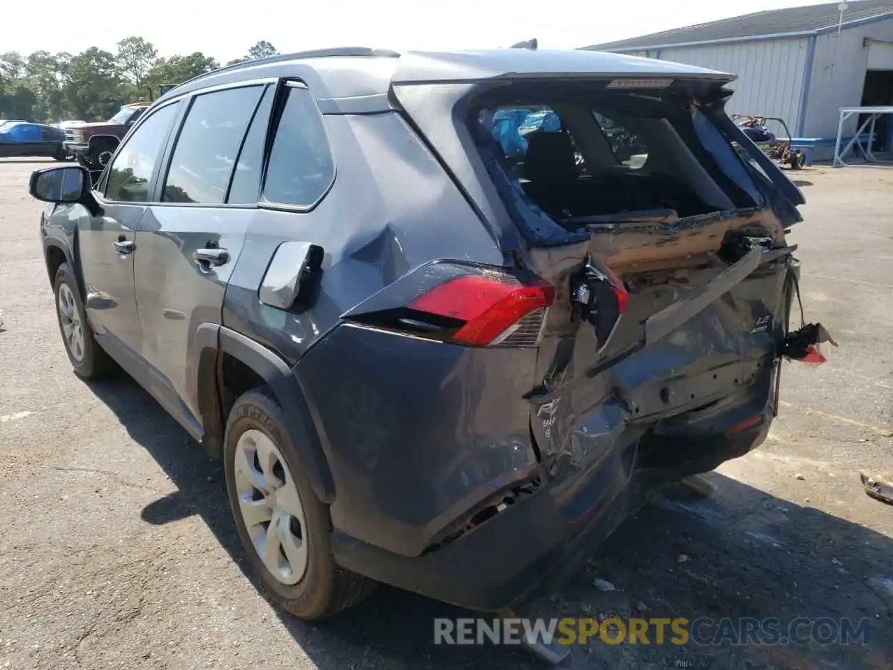 3 Photograph of a damaged car 2T3G1RFV7MW159876 TOYOTA RAV4 2021