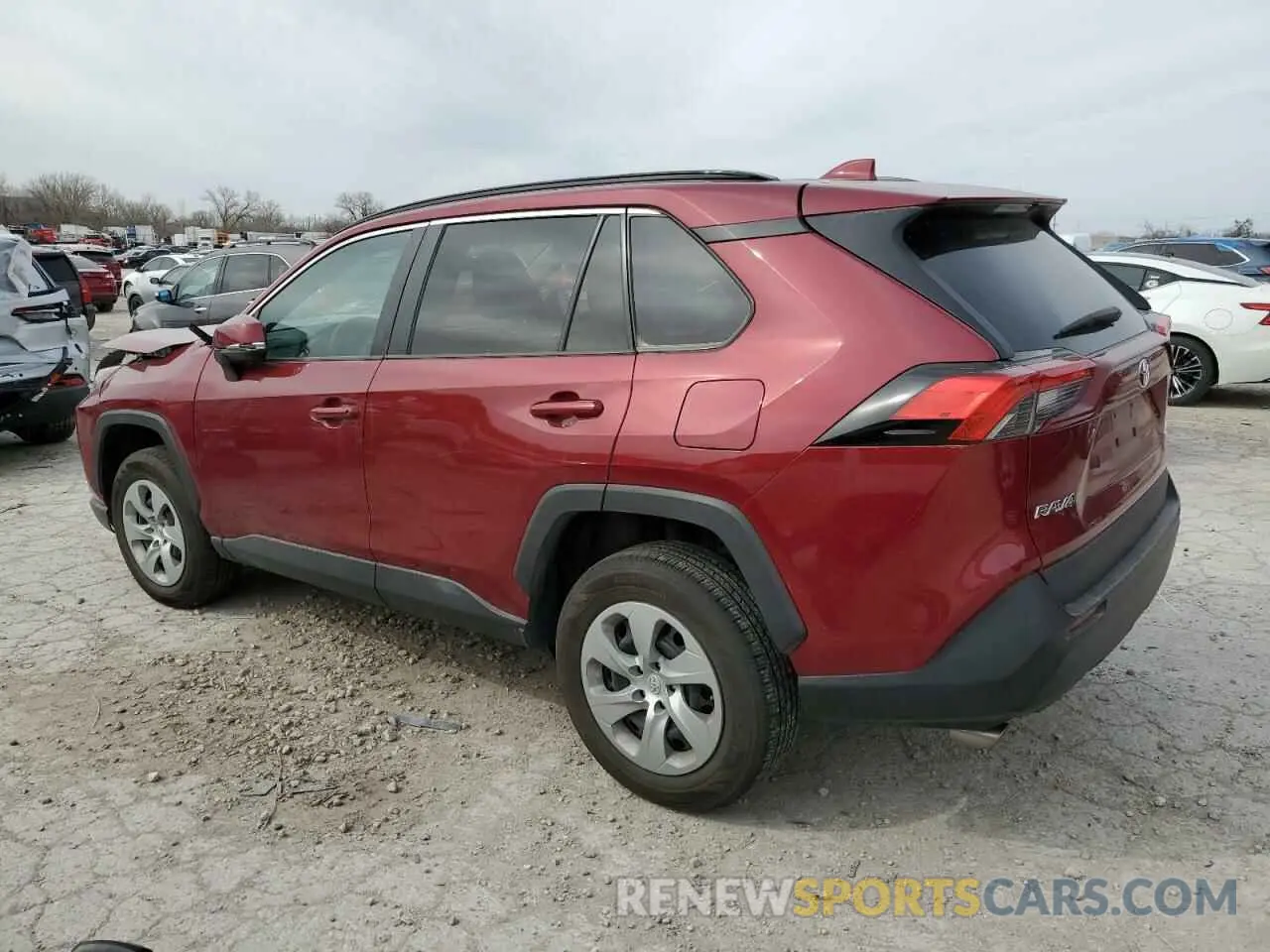 2 Photograph of a damaged car 2T3G1RFV7MW240764 TOYOTA RAV4 2021