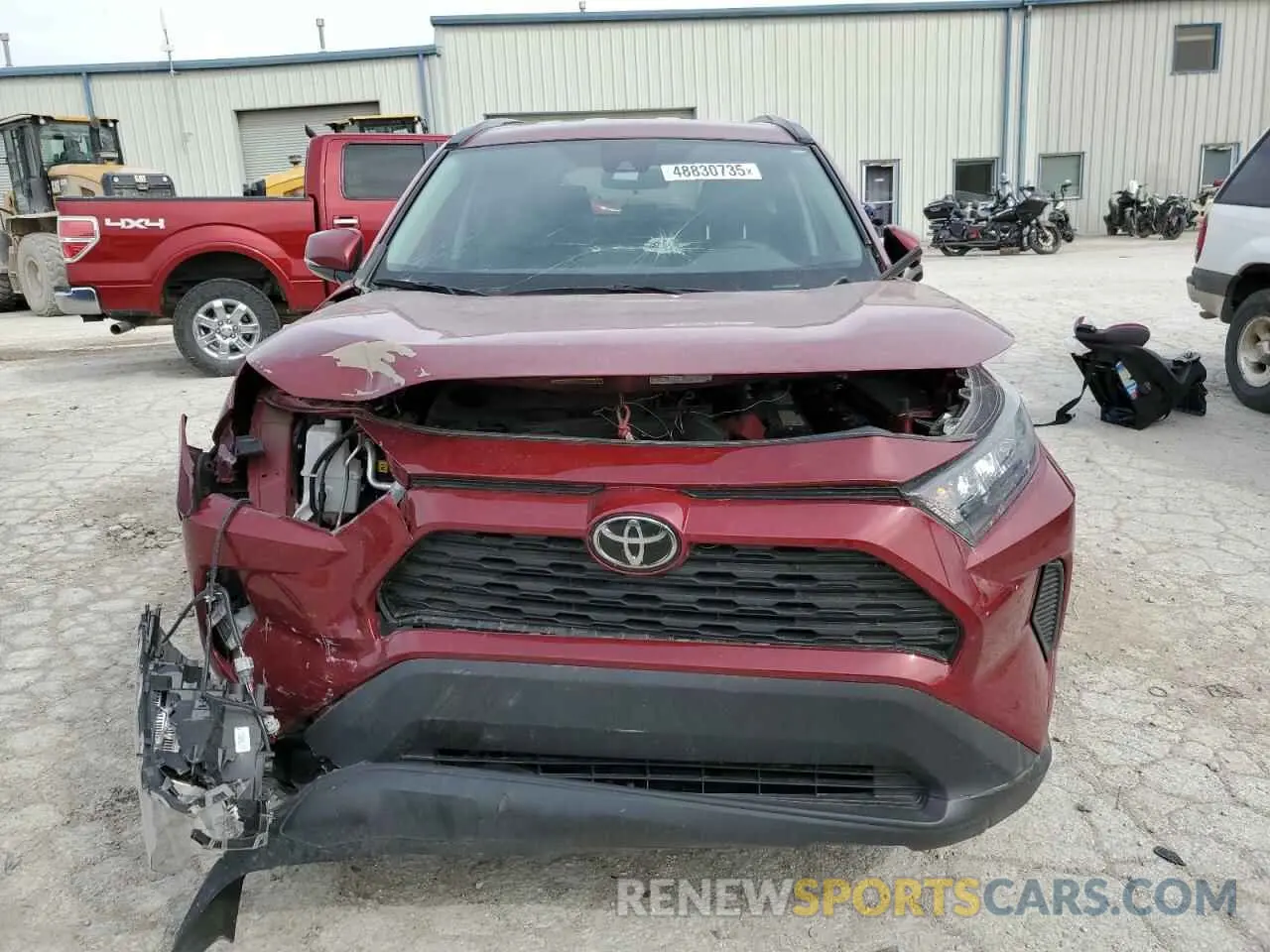 5 Photograph of a damaged car 2T3G1RFV7MW240764 TOYOTA RAV4 2021