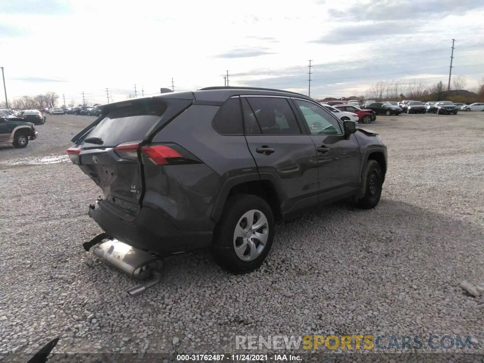 4 Photograph of a damaged car 2T3G1RFV8MC219486 TOYOTA RAV4 2021