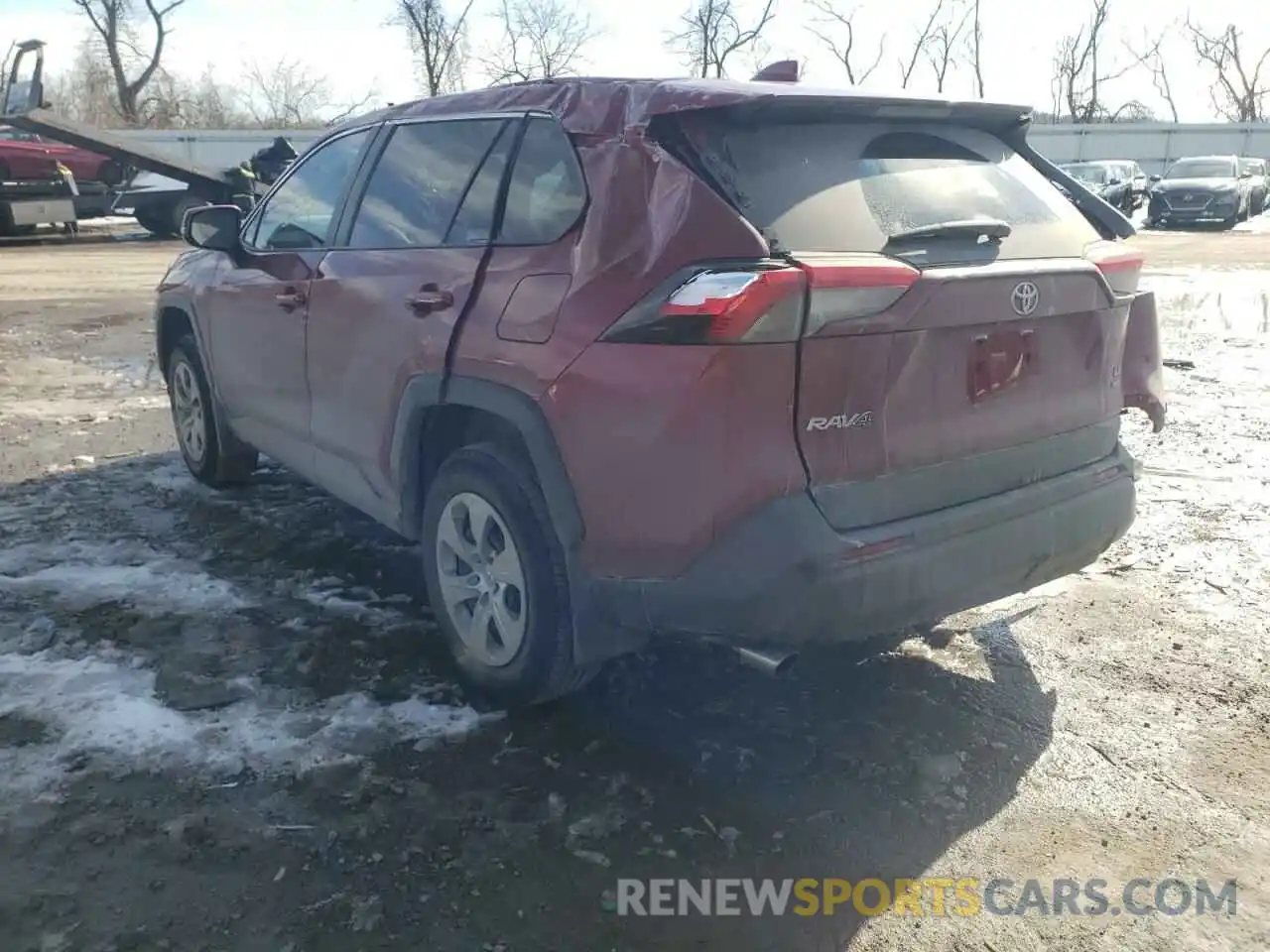 3 Photograph of a damaged car 2T3G1RFV8MW178534 TOYOTA RAV4 2021