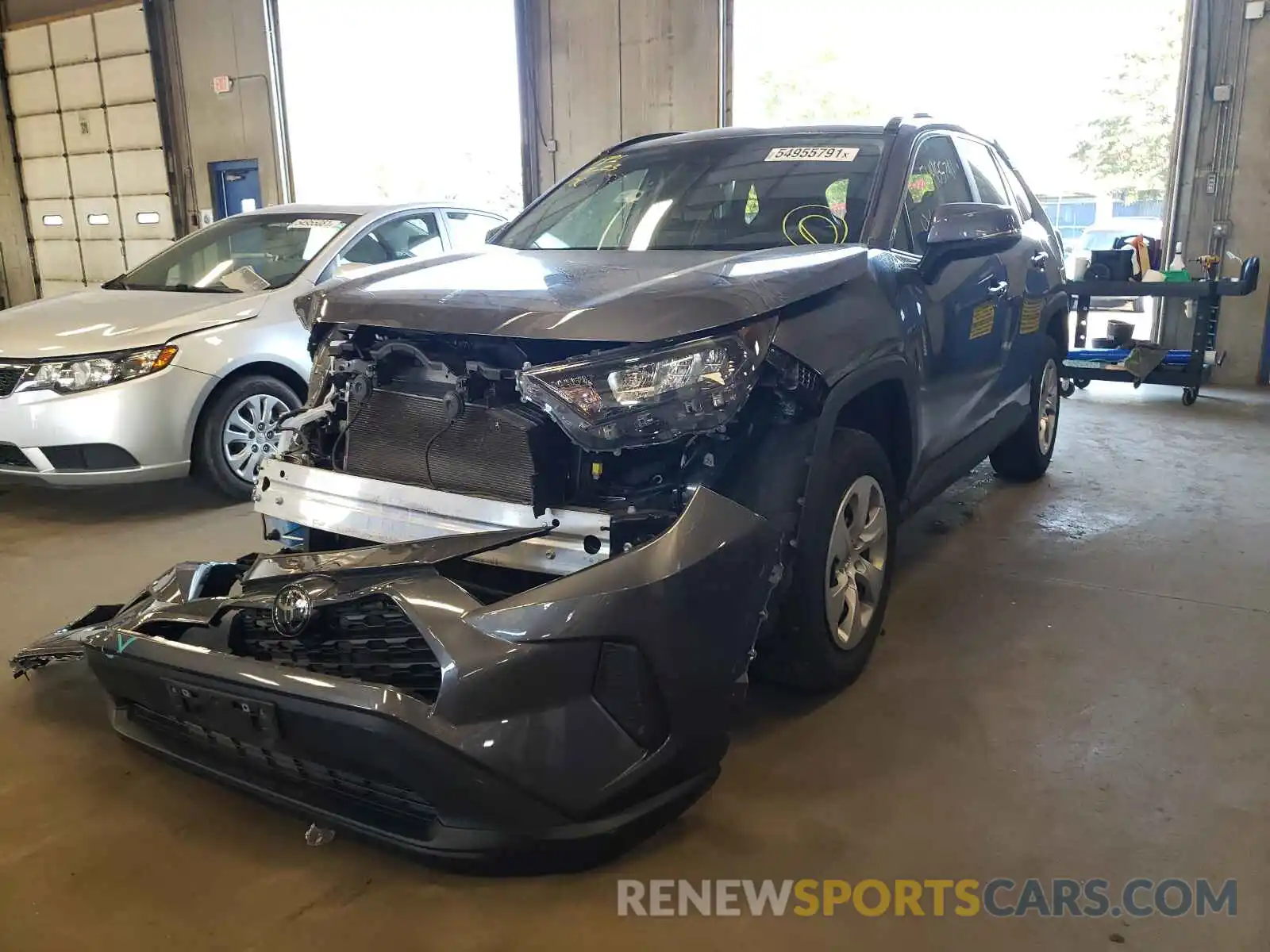 2 Photograph of a damaged car 2T3G1RFV9MC161193 TOYOTA RAV4 2021