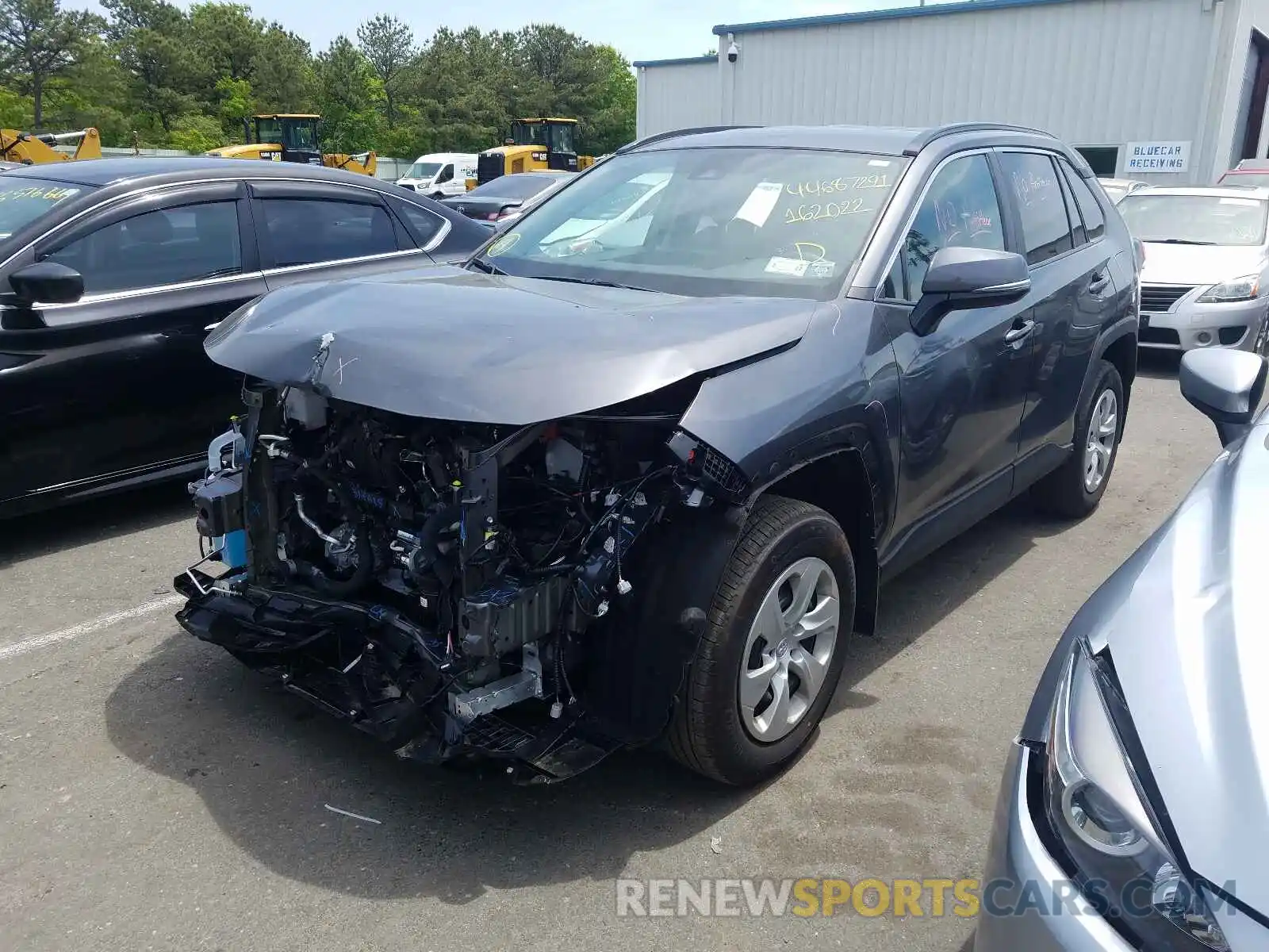 2 Photograph of a damaged car 2T3G1RFV9MC162022 TOYOTA RAV4 2021