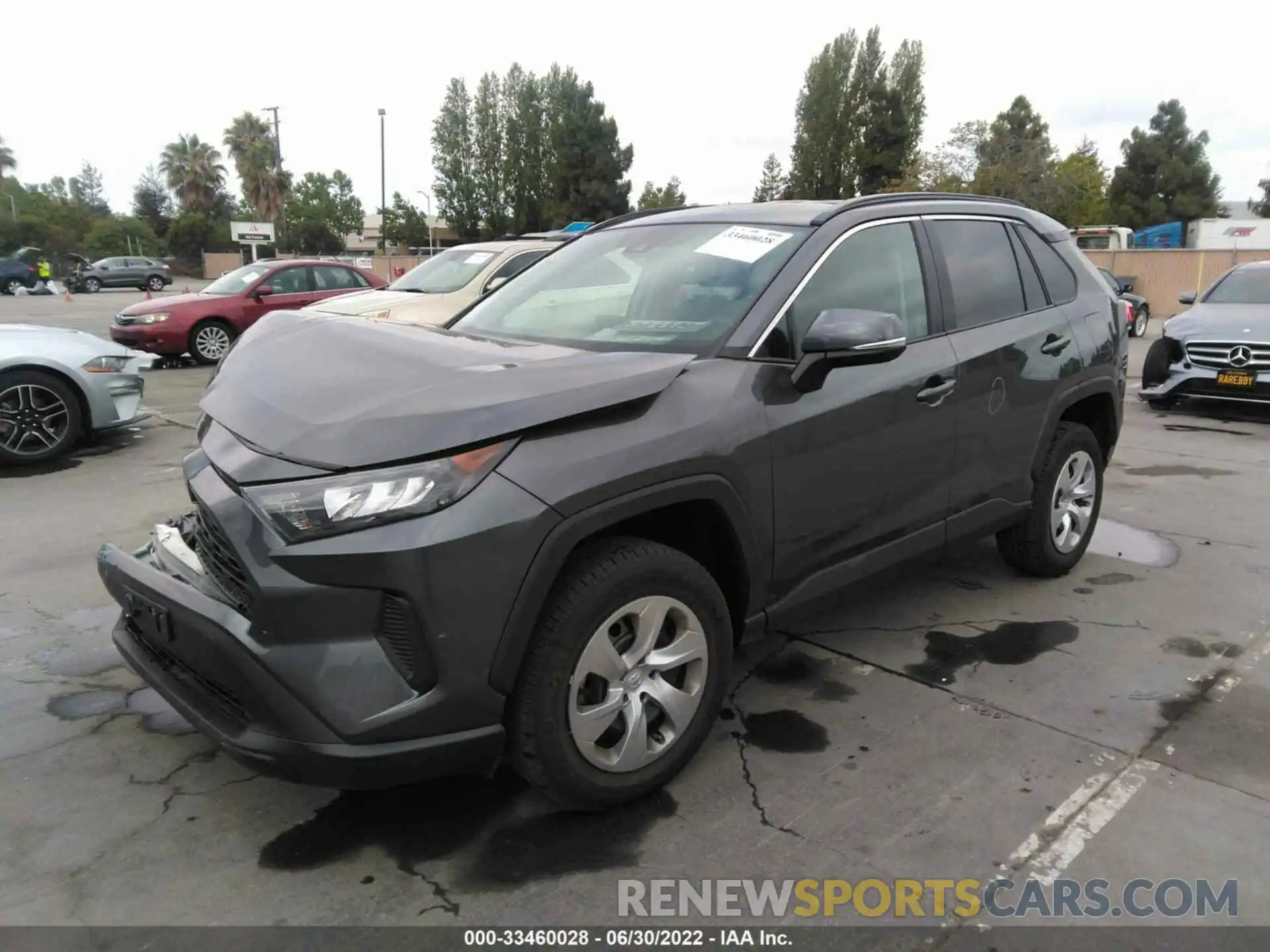 2 Photograph of a damaged car 2T3G1RFV9MC164790 TOYOTA RAV4 2021