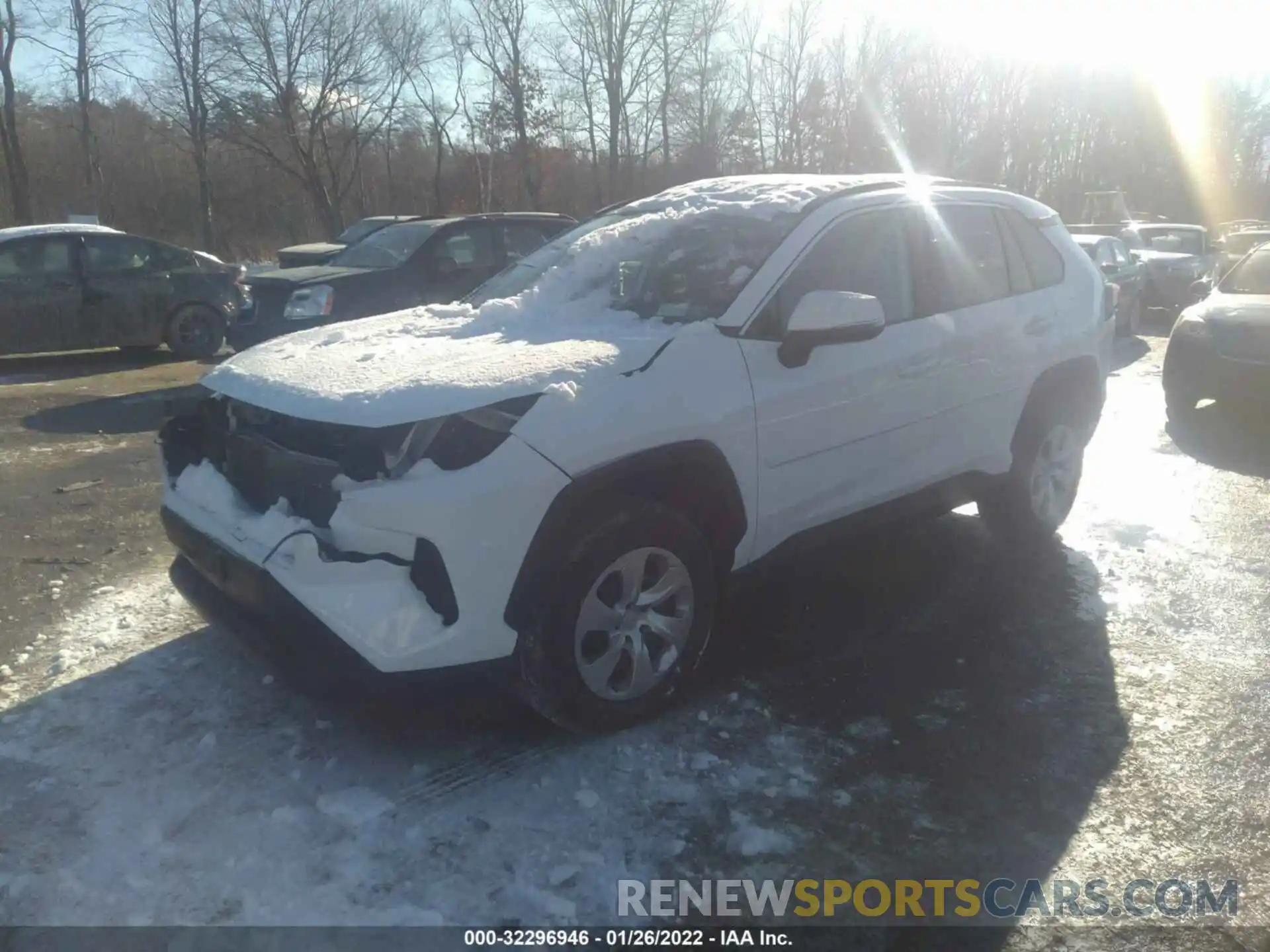 2 Photograph of a damaged car 2T3G1RFV9MC178060 TOYOTA RAV4 2021