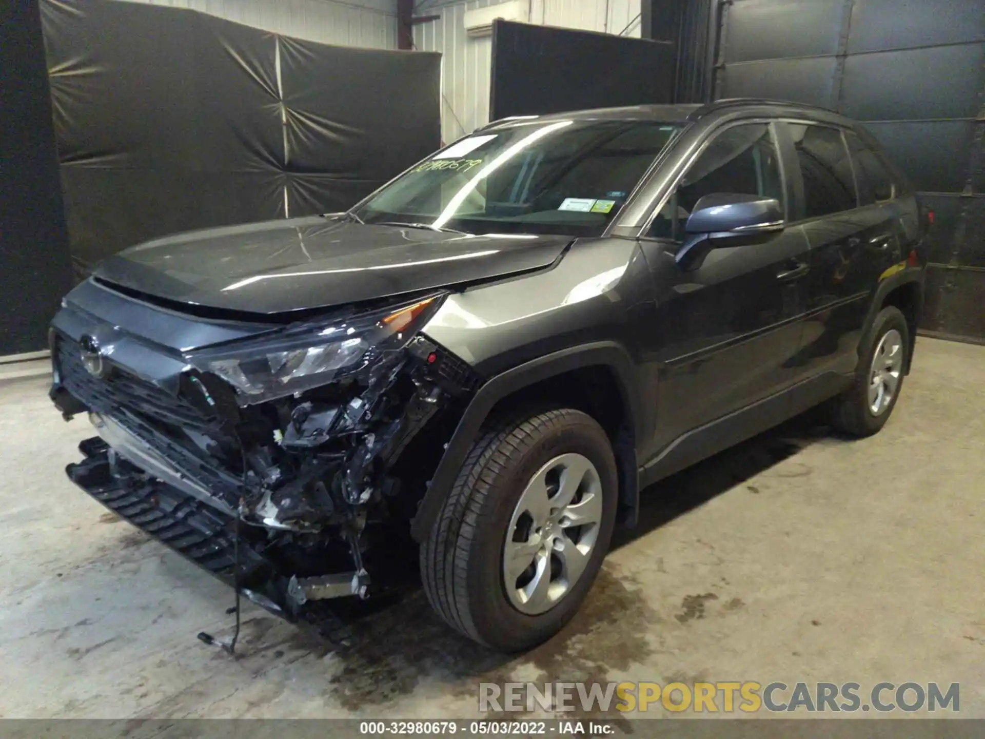 2 Photograph of a damaged car 2T3G1RFV9MC192072 TOYOTA RAV4 2021