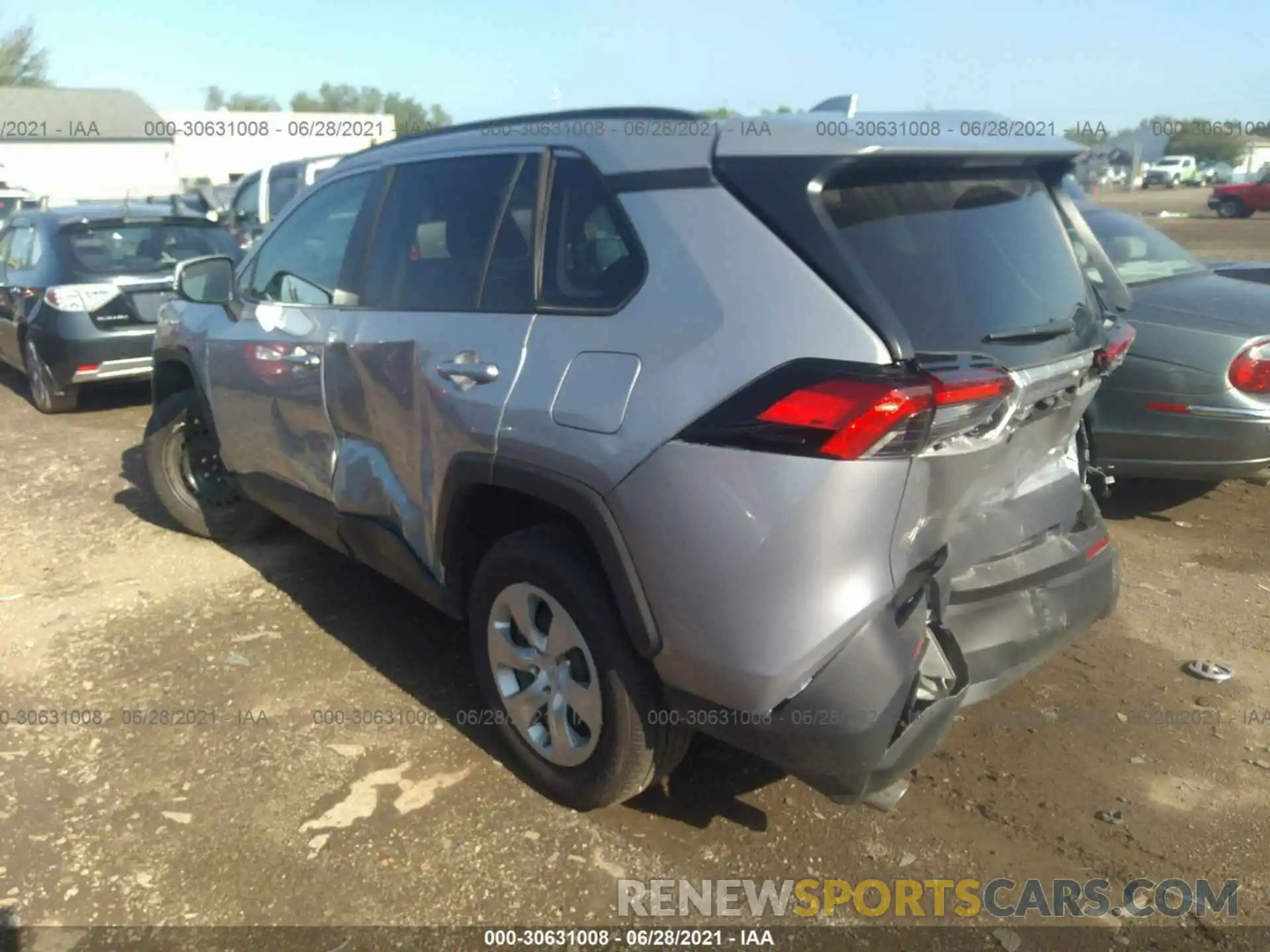 3 Photograph of a damaged car 2T3G1RFV9MC198874 TOYOTA RAV4 2021