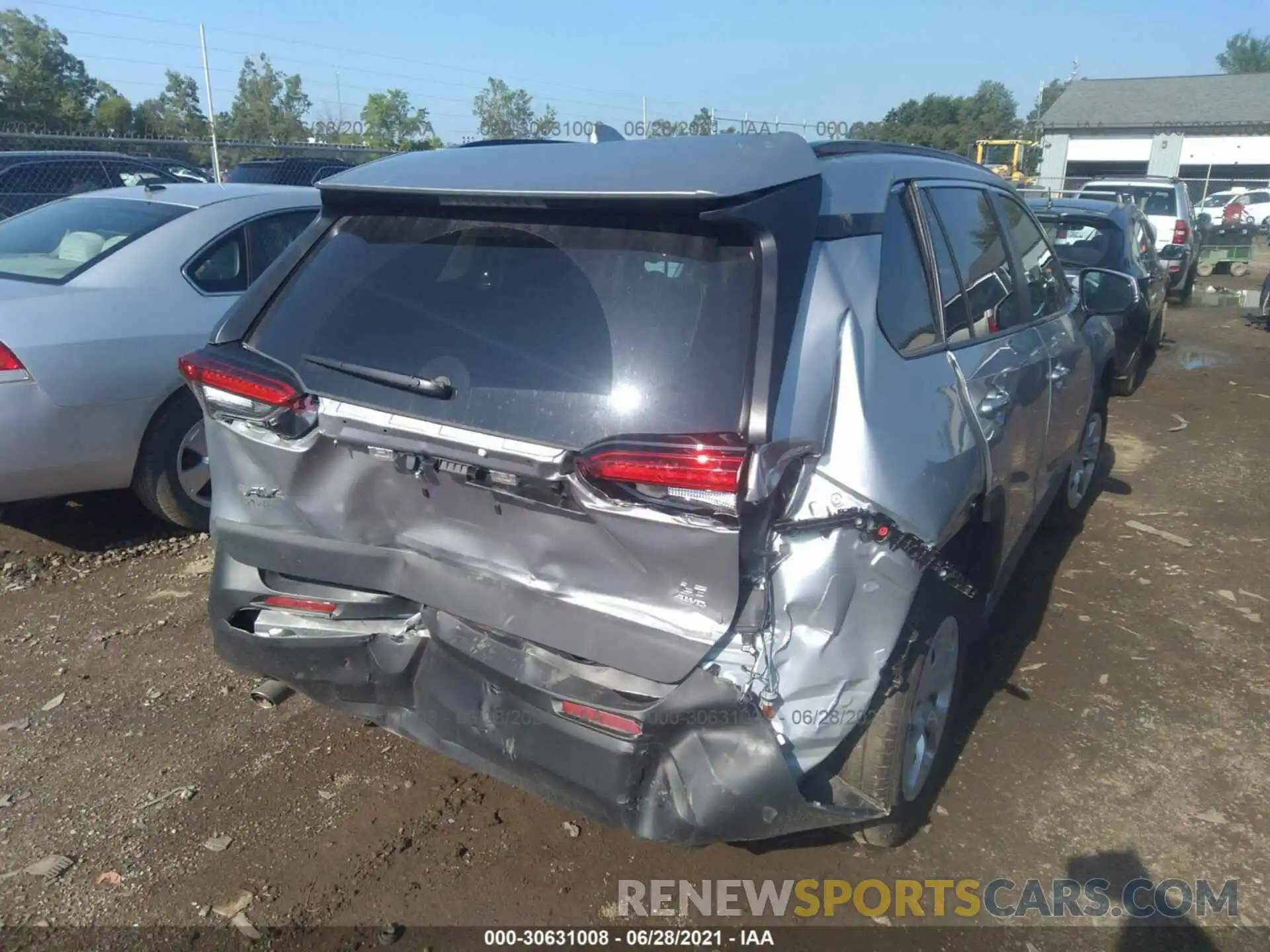 6 Photograph of a damaged car 2T3G1RFV9MC198874 TOYOTA RAV4 2021