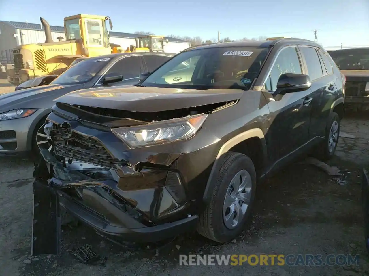 2 Photograph of a damaged car 2T3G1RFV9MC214359 TOYOTA RAV4 2021