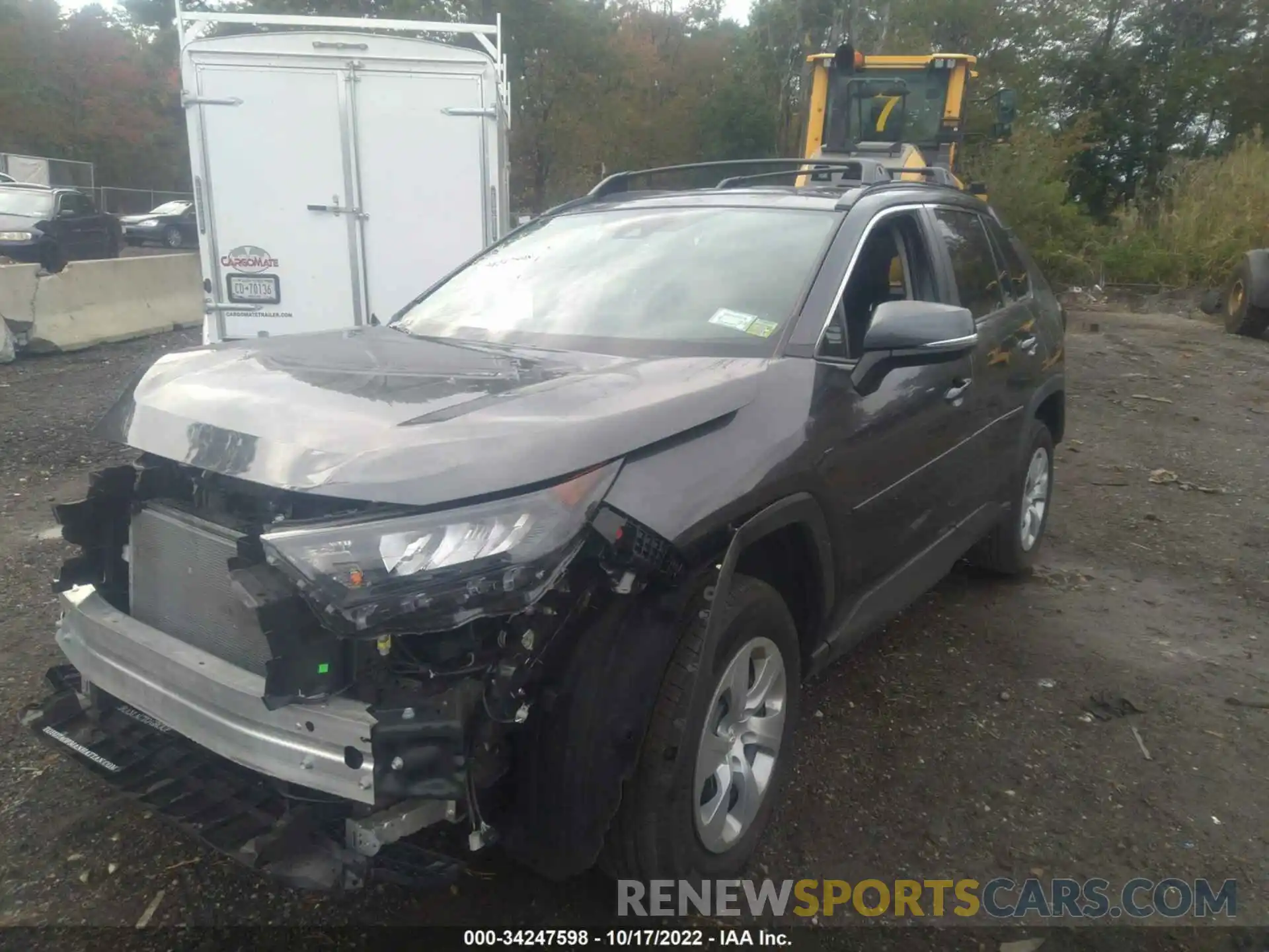 2 Photograph of a damaged car 2T3G1RFV9MC233087 TOYOTA RAV4 2021