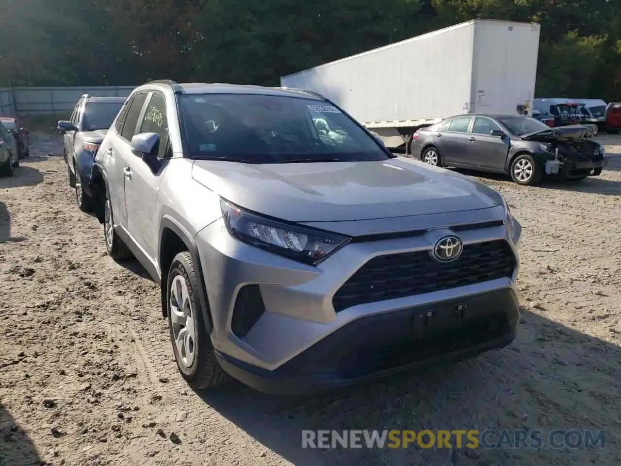 1 Photograph of a damaged car 2T3G1RFV9MC234675 TOYOTA RAV4 2021