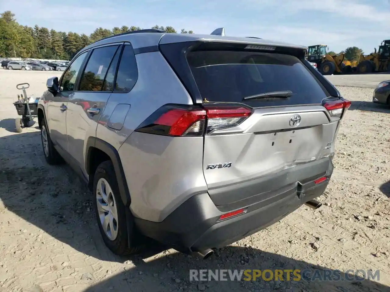 3 Photograph of a damaged car 2T3G1RFV9MC234675 TOYOTA RAV4 2021