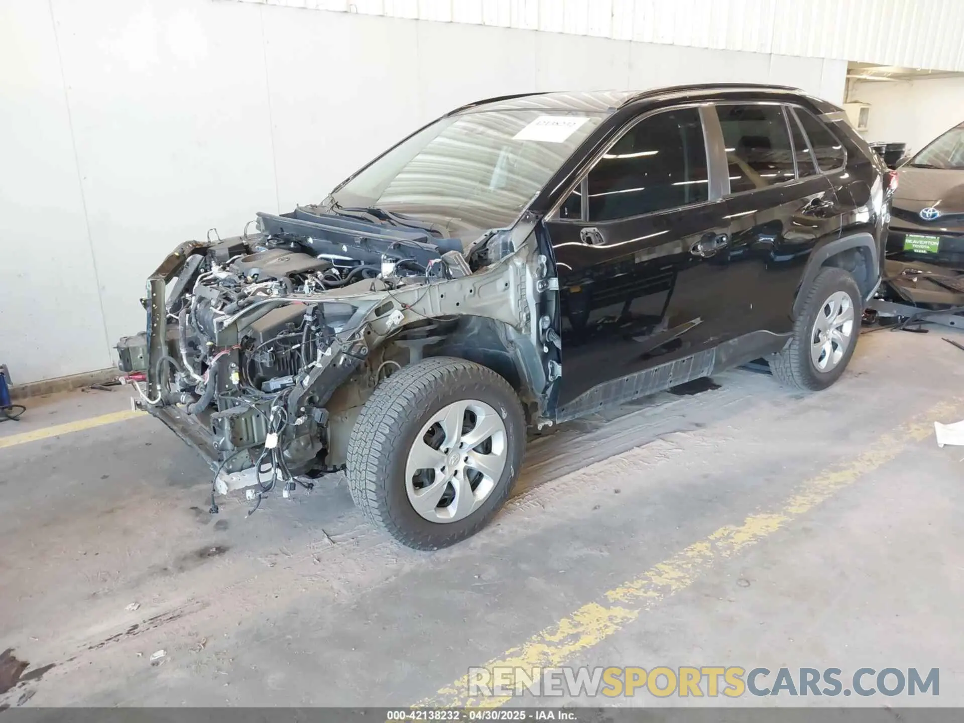 2 Photograph of a damaged car 2T3G1RFV9MC250665 TOYOTA RAV4 2021