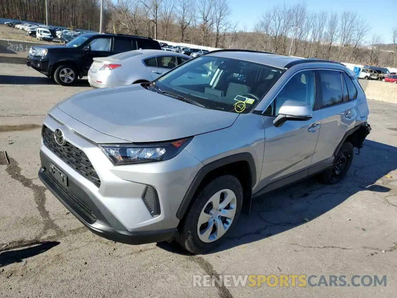 1 Photograph of a damaged car 2T3G1RFV9MW150032 TOYOTA RAV4 2021