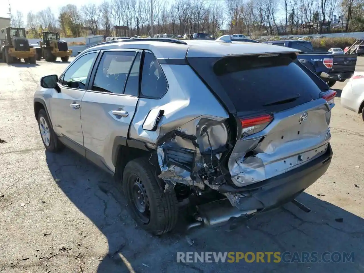 2 Photograph of a damaged car 2T3G1RFV9MW150032 TOYOTA RAV4 2021