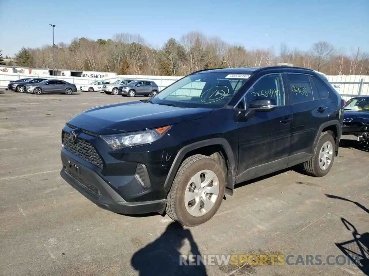 2 Photograph of a damaged car 2T3G1RFV9MW206504 TOYOTA RAV4 2021