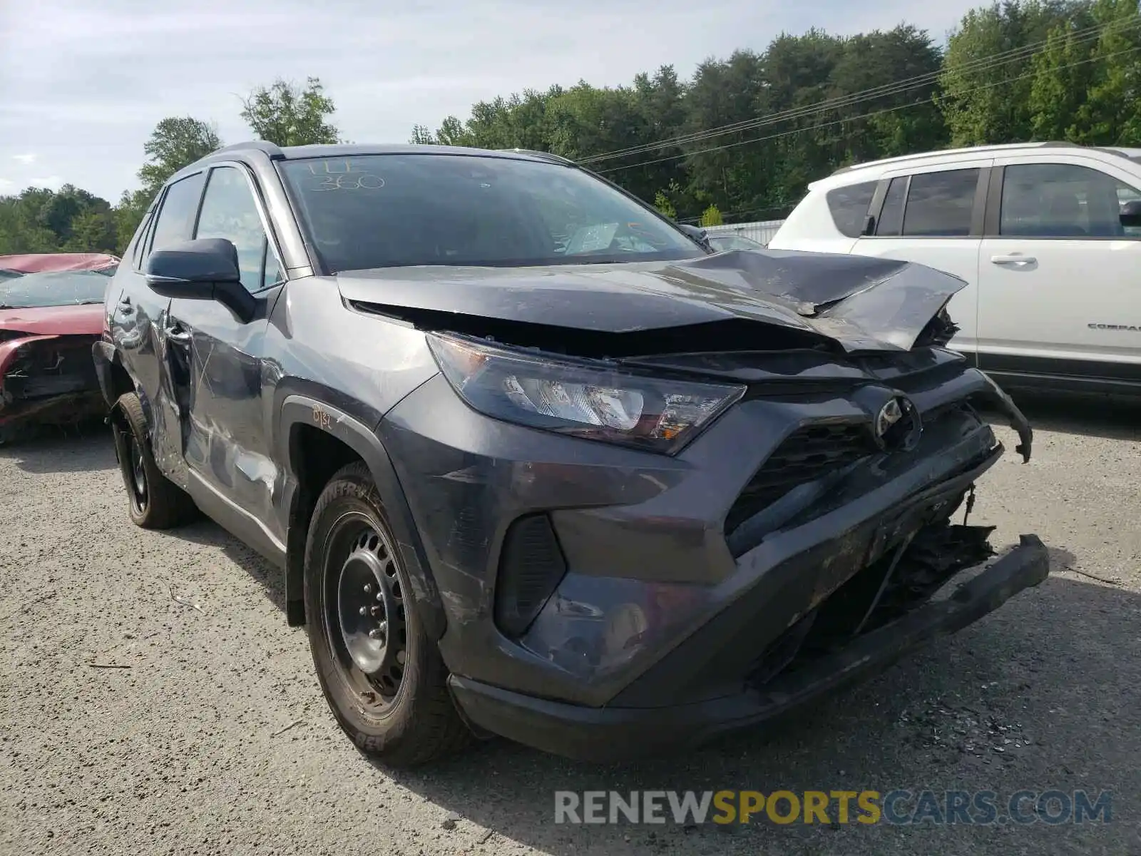 1 Photograph of a damaged car 2T3G1RFVXMC158464 TOYOTA RAV4 2021