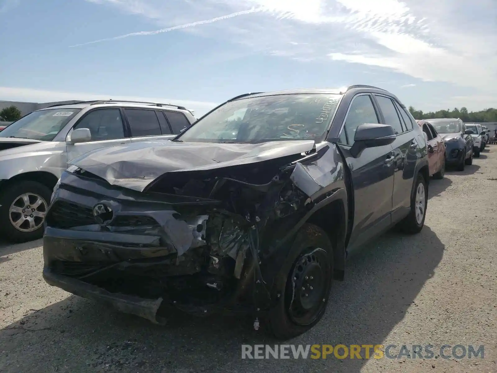 2 Photograph of a damaged car 2T3G1RFVXMC158464 TOYOTA RAV4 2021