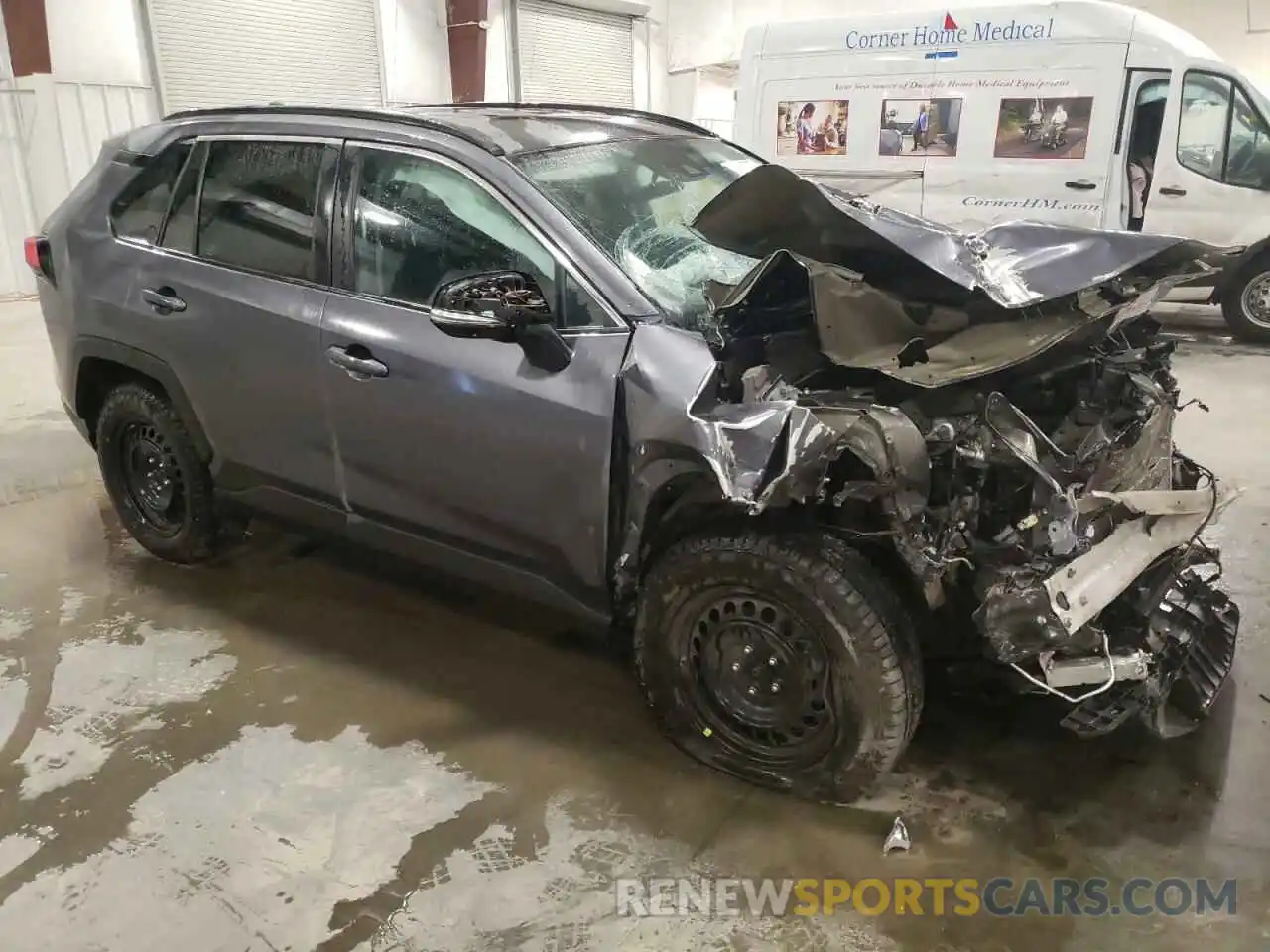 4 Photograph of a damaged car 2T3G1RFVXMC159551 TOYOTA RAV4 2021