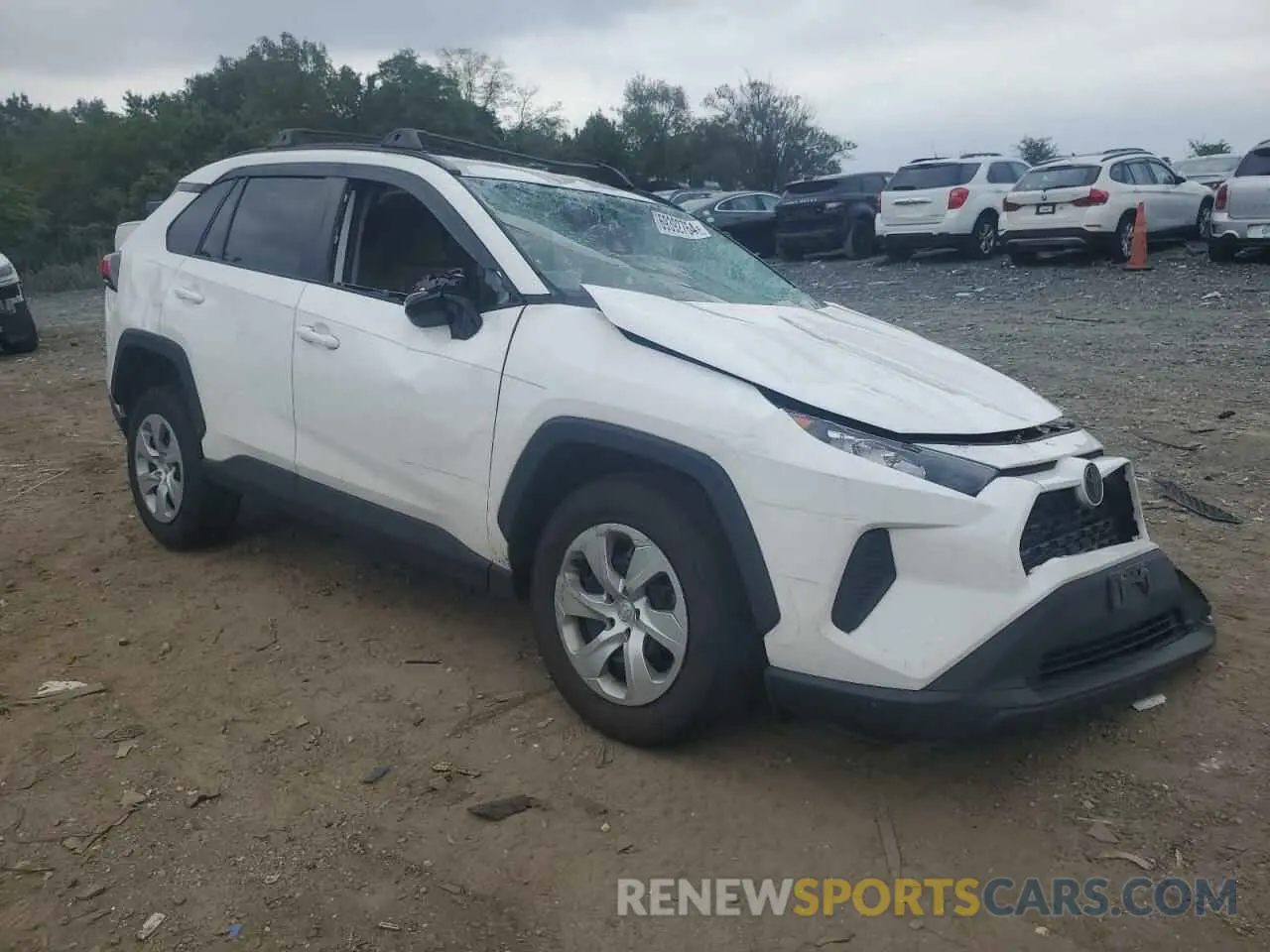 4 Photograph of a damaged car 2T3G1RFVXMC166869 TOYOTA RAV4 2021