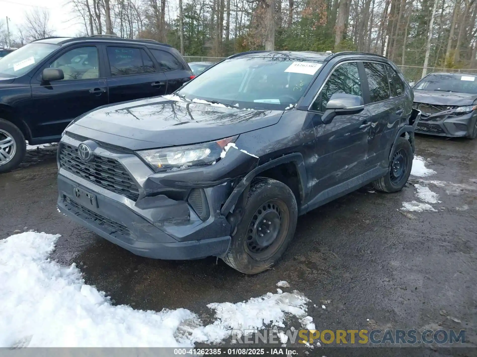 2 Photograph of a damaged car 2T3G1RFVXMC184630 TOYOTA RAV4 2021