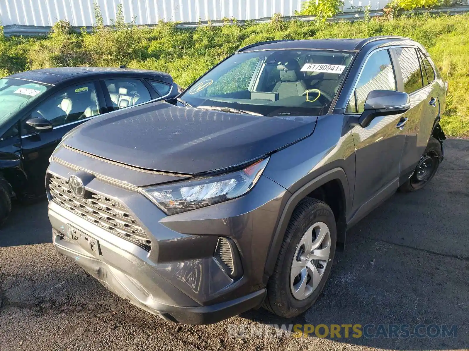 2 Photograph of a damaged car 2T3G1RFVXMW153456 TOYOTA RAV4 2021