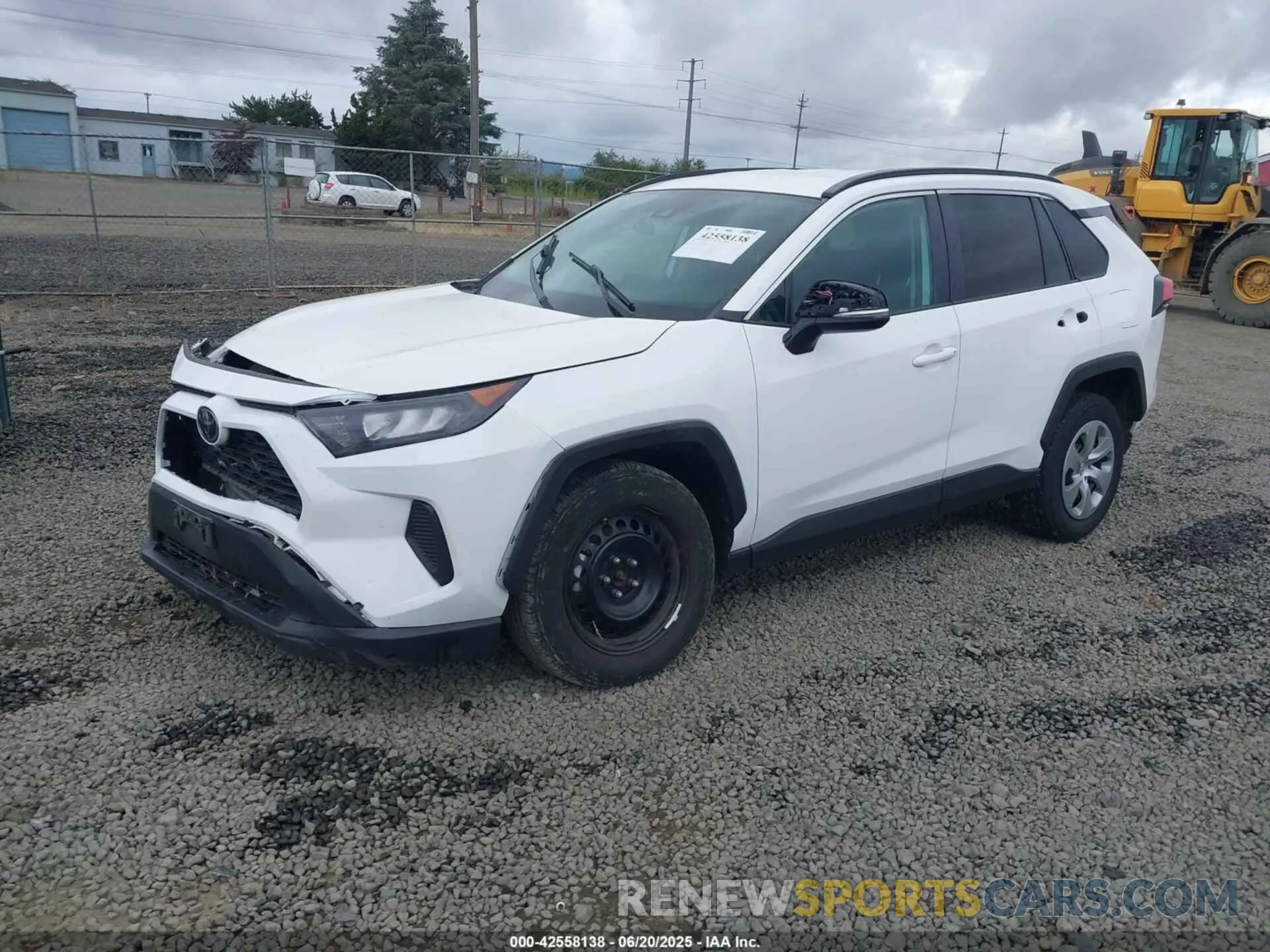 2 Photograph of a damaged car 2T3G1RFVXMW217592 TOYOTA RAV4 2021
