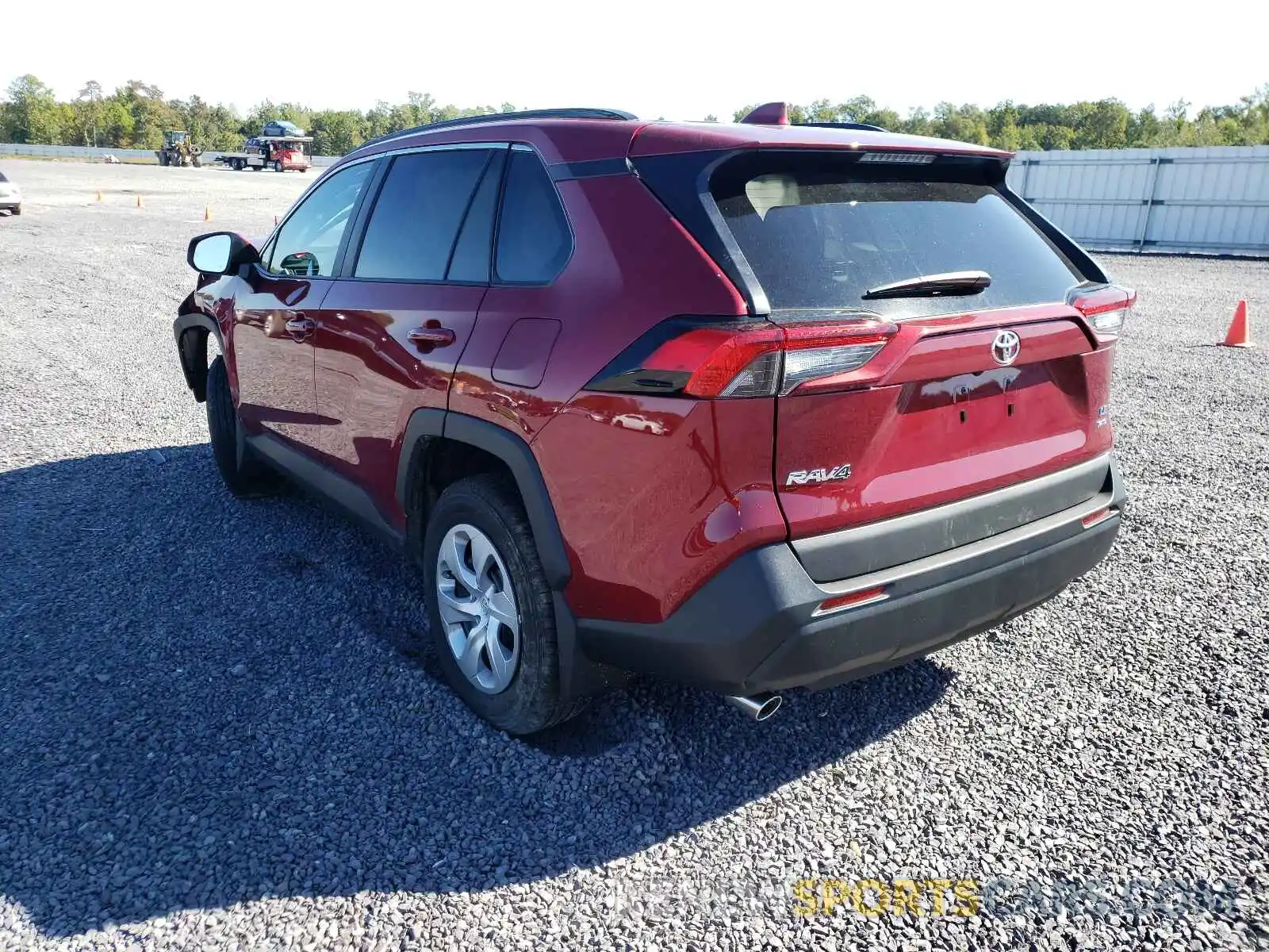 3 Photograph of a damaged car 2T3G1RFVXMW219682 TOYOTA RAV4 2021