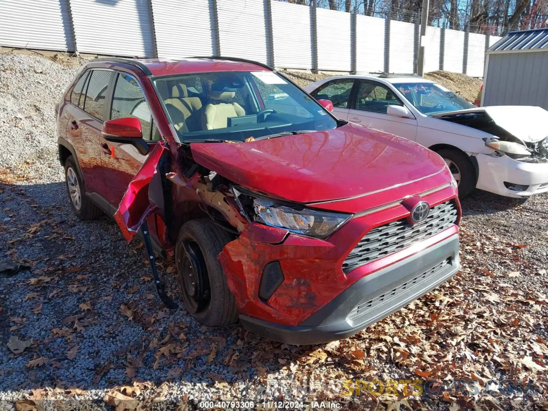 1 Photograph of a damaged car 2T3G1RFVXMW231198 TOYOTA RAV4 2021