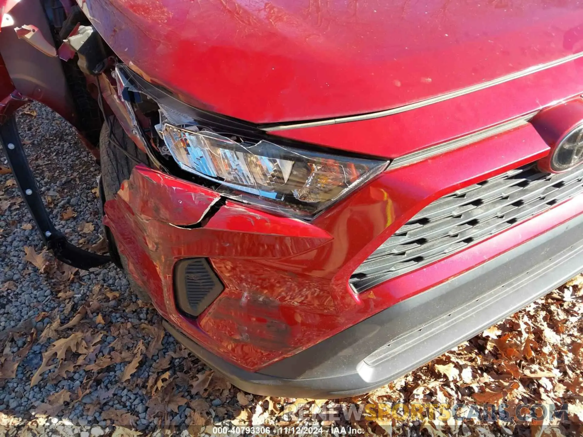 21 Photograph of a damaged car 2T3G1RFVXMW231198 TOYOTA RAV4 2021